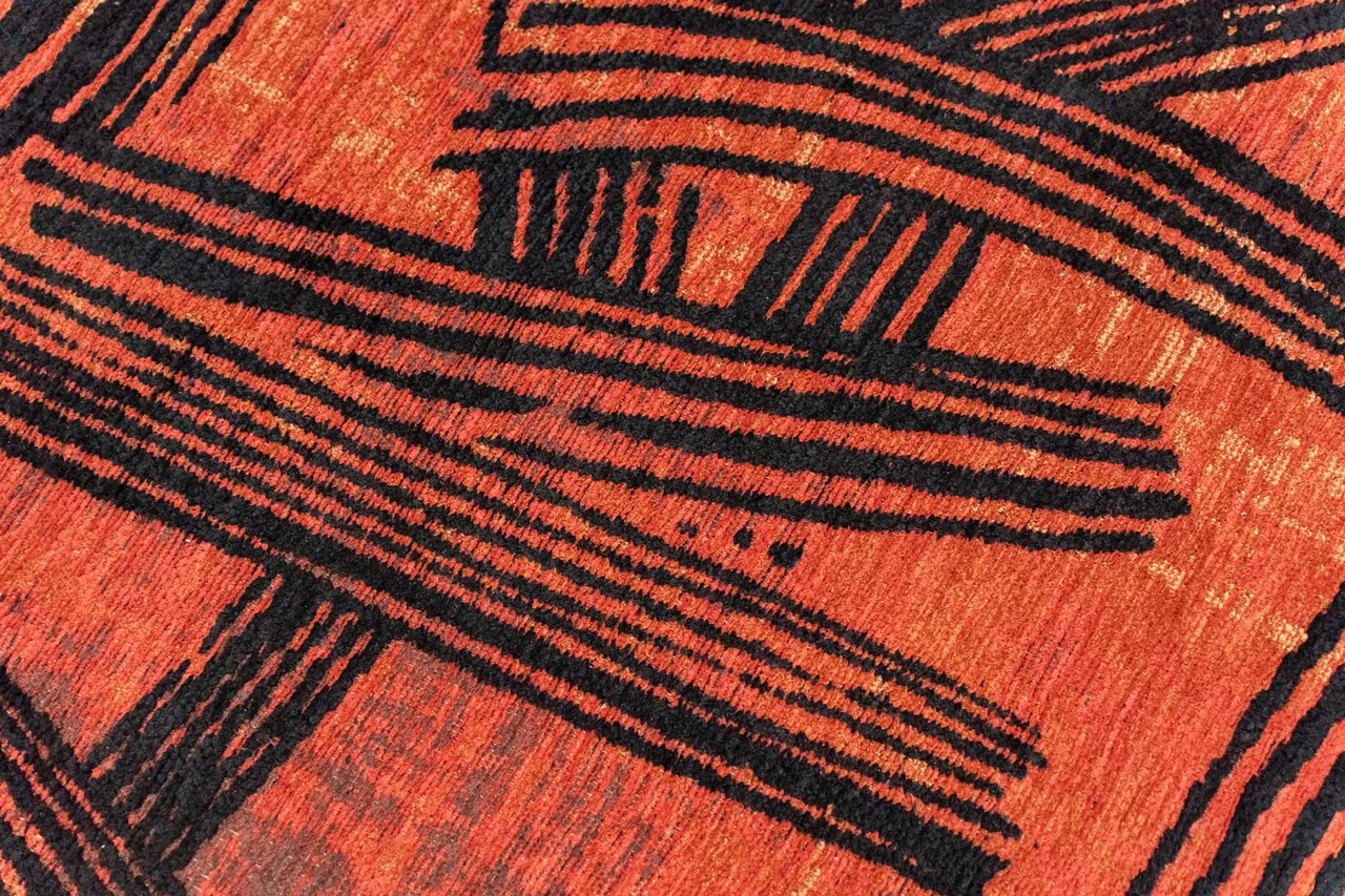 Louis de Poortere Meditation Kanji Ginger Chocolate 2069 - Image 8
