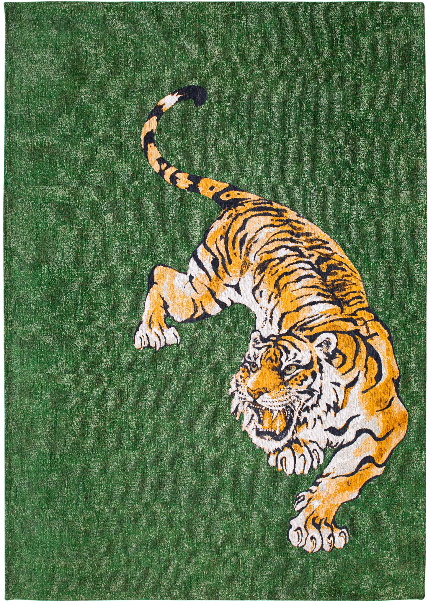 Louis de Poortere Pop Tiger Green On Fire 9388 - Image 11