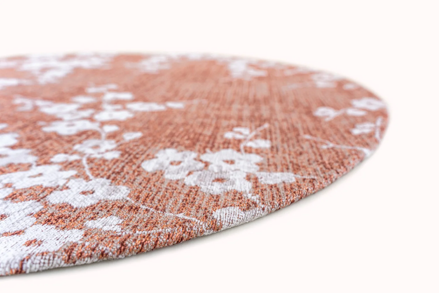 Louis de Poortere Sakura Round Copper Pink 9371 - Image 3