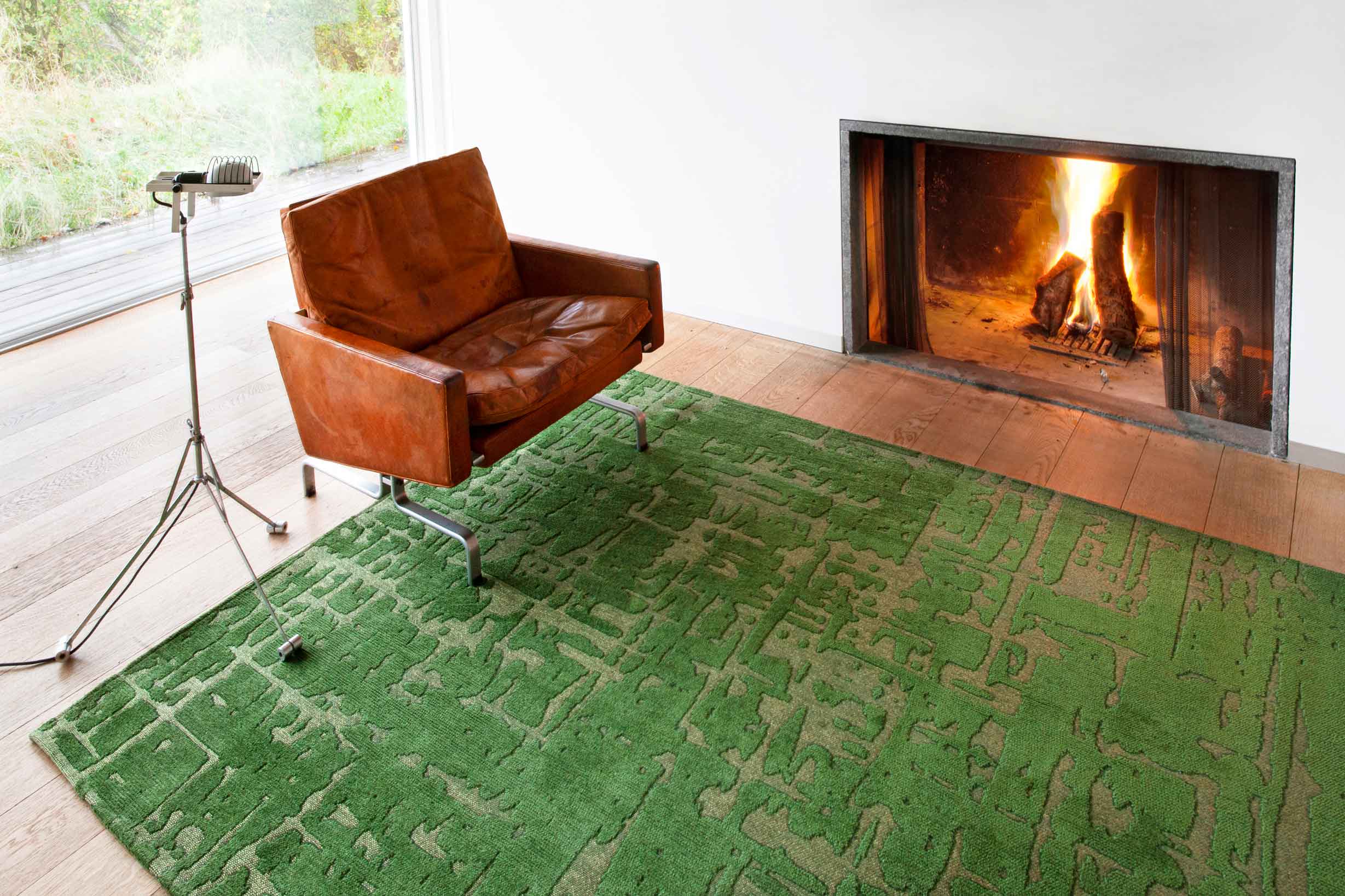 Louis de Poortere Structures Baobab Perrier's Green 9202 - Image 4