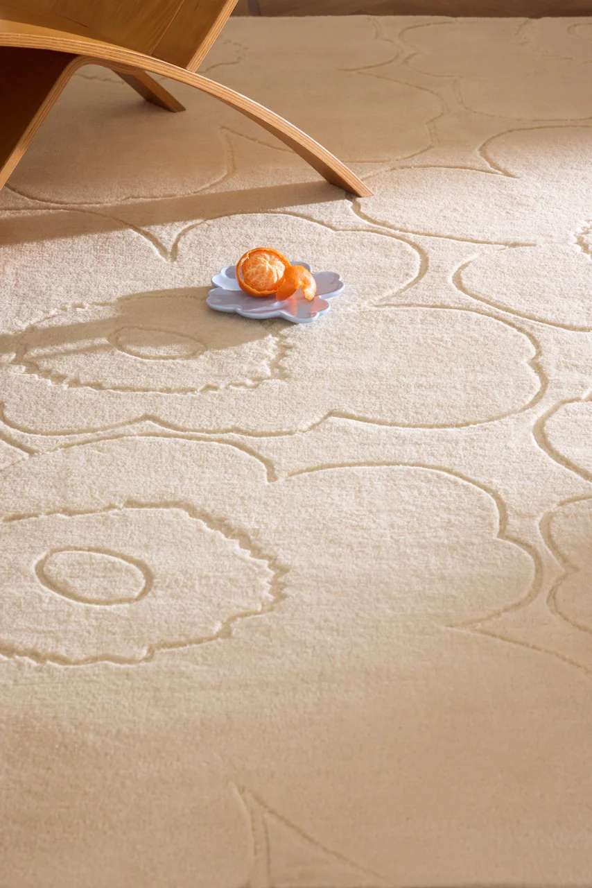 Marimekko Piirto Unikko Natural White 133701 - Image 3