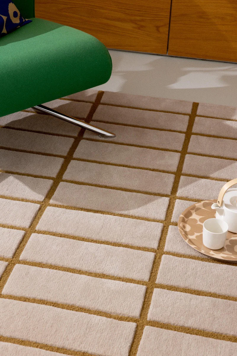 Marimekko Tiiliskivi Bronze Yellow 132906 - Image 3