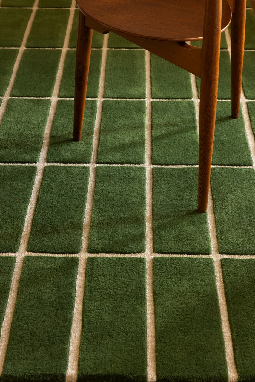 Marimekko Tiiliskivi Green 132907 - Image 3