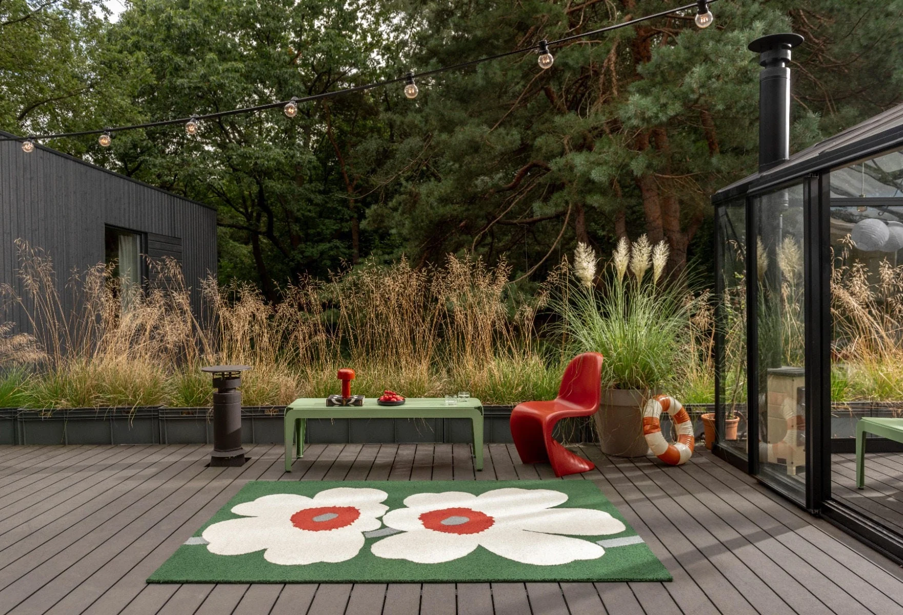 Marimekko Unikko 60th Anniversary Green 433007 - Image 2