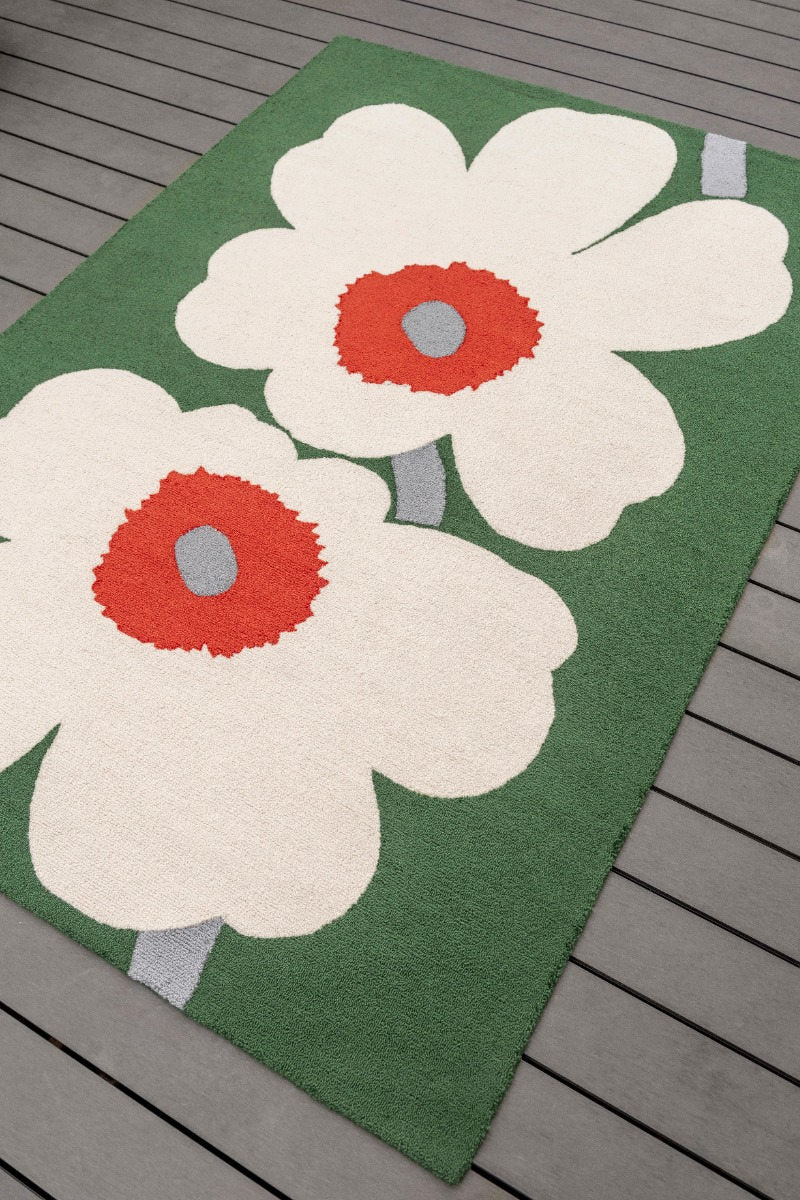 Marimekko Unikko 60th Anniversary Green 433007 - Image 3