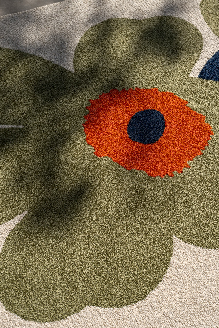 Marimekko Unikko Anniversary Dusty Green 433017 - Image 4