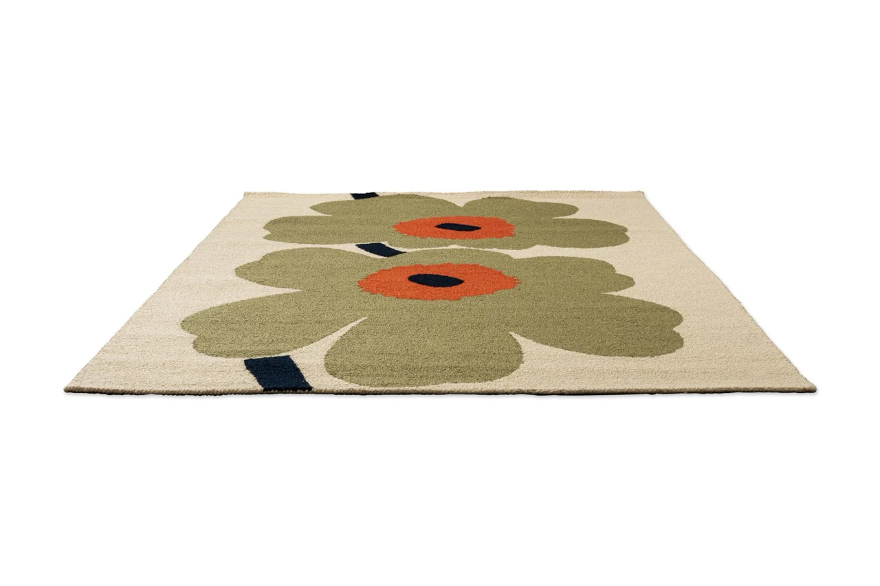 Marimekko Unikko Anniversary Dusty Green 433017 - Image 5