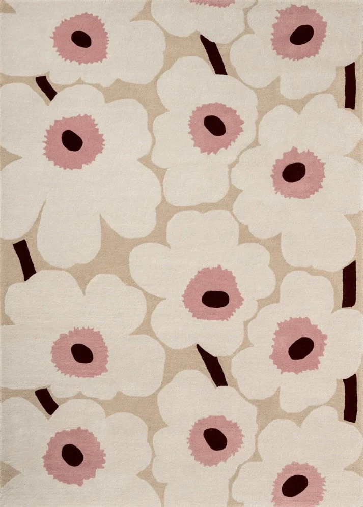 Marimekko Unikko Beige Pink 132402 - Image 10