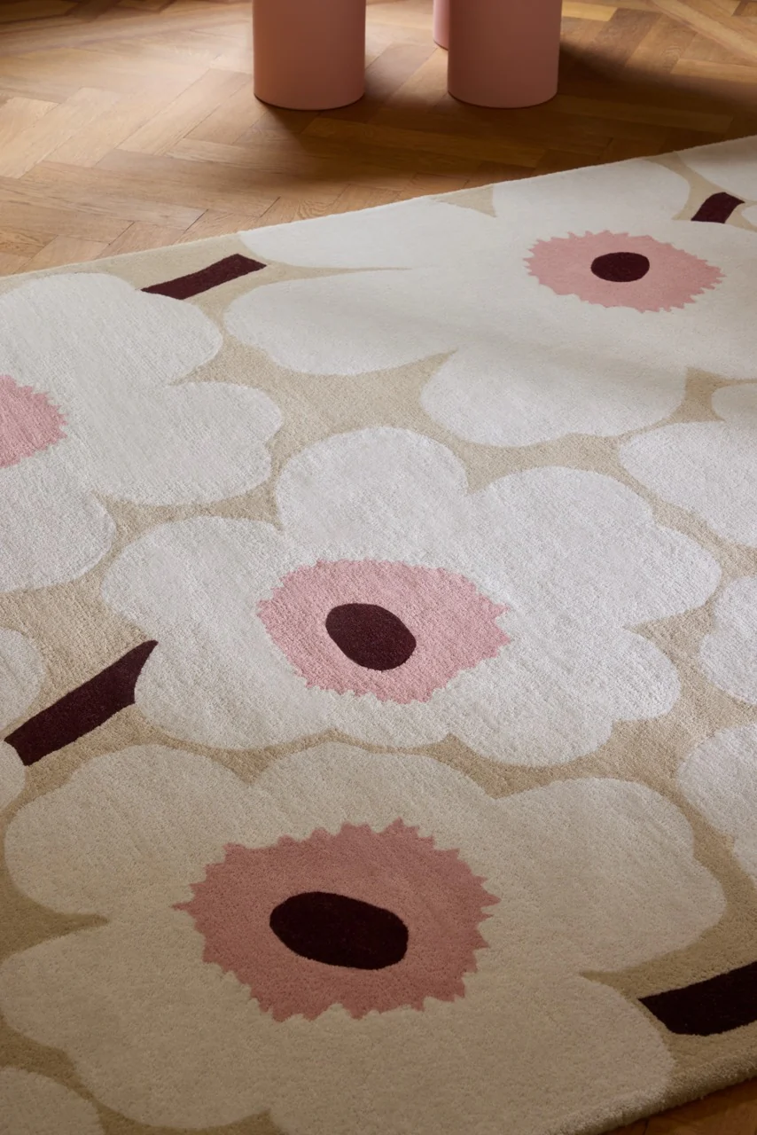 Marimekko Unikko Beige Pink 132402 - Image 6