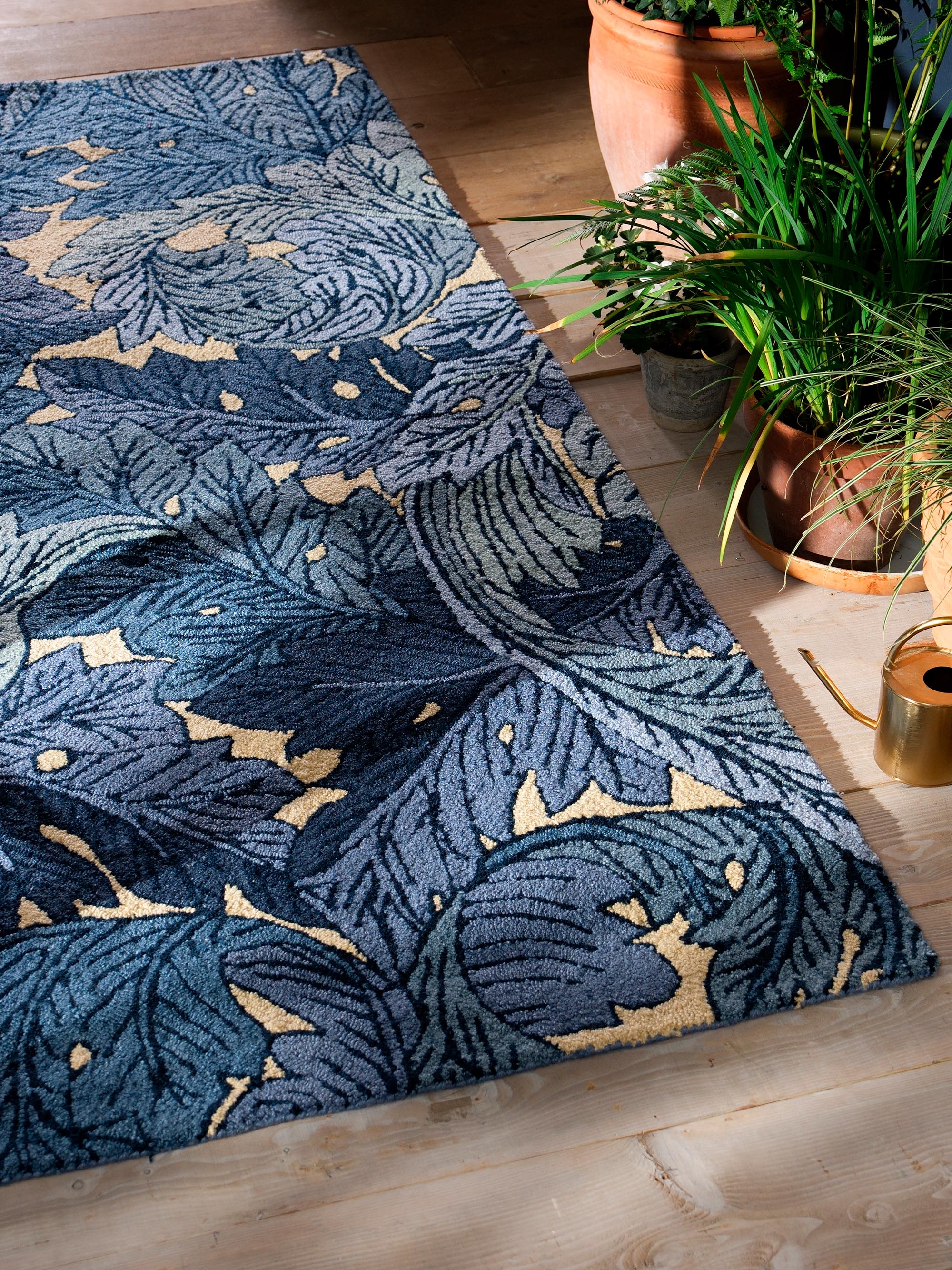Morris & Co Acanthus Indigo 427318 - Image 6