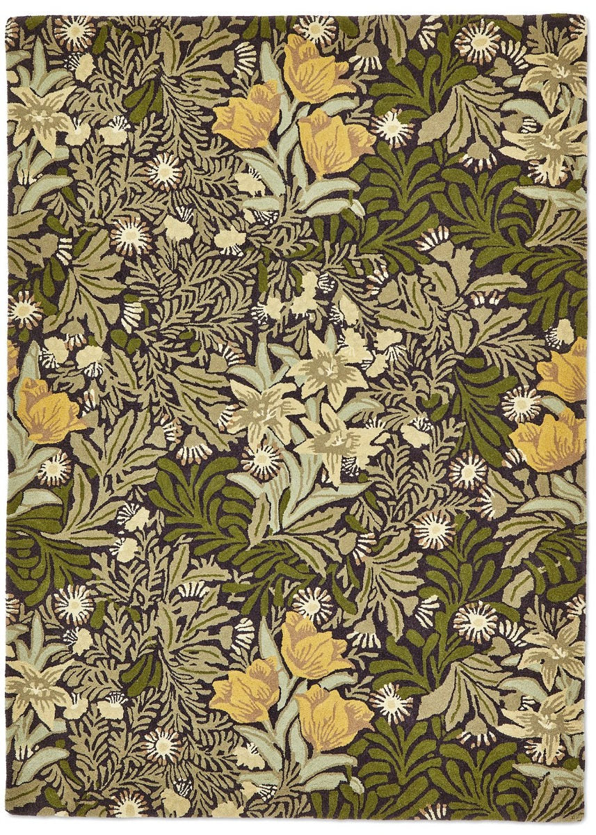 Morris & Co Bower Twining Vine Green 128207 - Image 8
