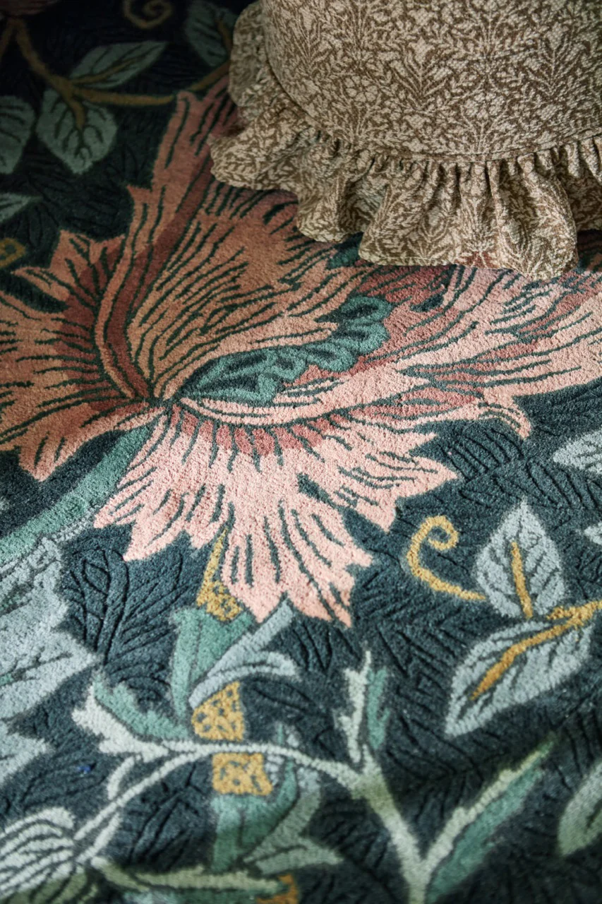 Morris & Co Honeysuckle Tulip Teal 130407 - Image 7