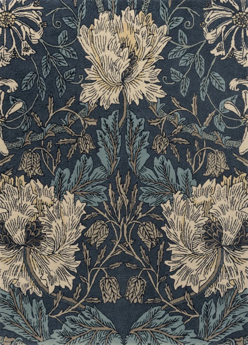 Morris & Co Honeysuckle Woad & Tyme 130408 - Image 10