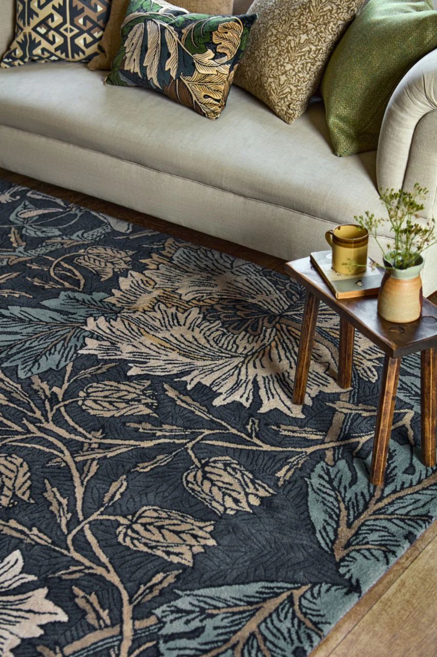 Morris & Co Honeysuckle Woad & Tyme 130408 - Image 3