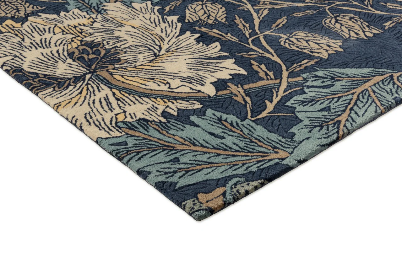 Morris & Co Honeysuckle Woad & Tyme 130408 - Image 5