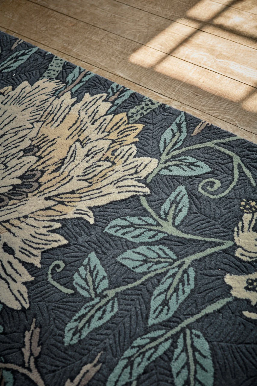 Morris & Co Honeysuckle Woad & Tyme 130408 - Image 8