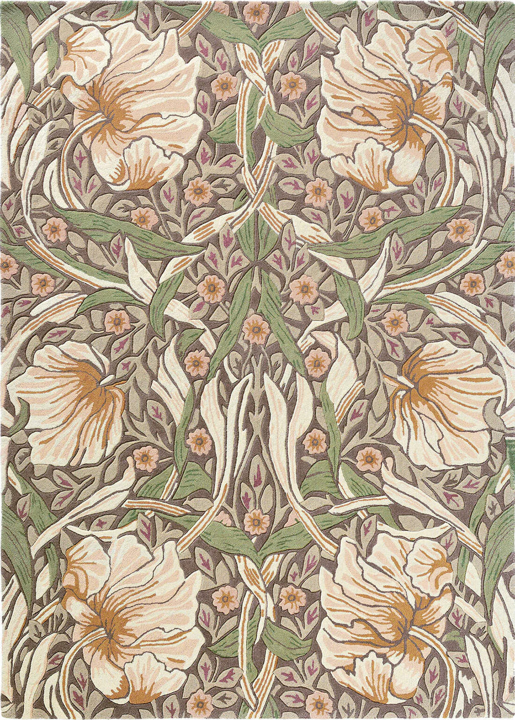 Morris & Co Pimpernel Aubergine 28805 - Image 2