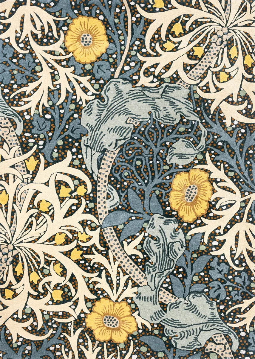 Morris & Co Seaweed Teal 127008 - Image 7