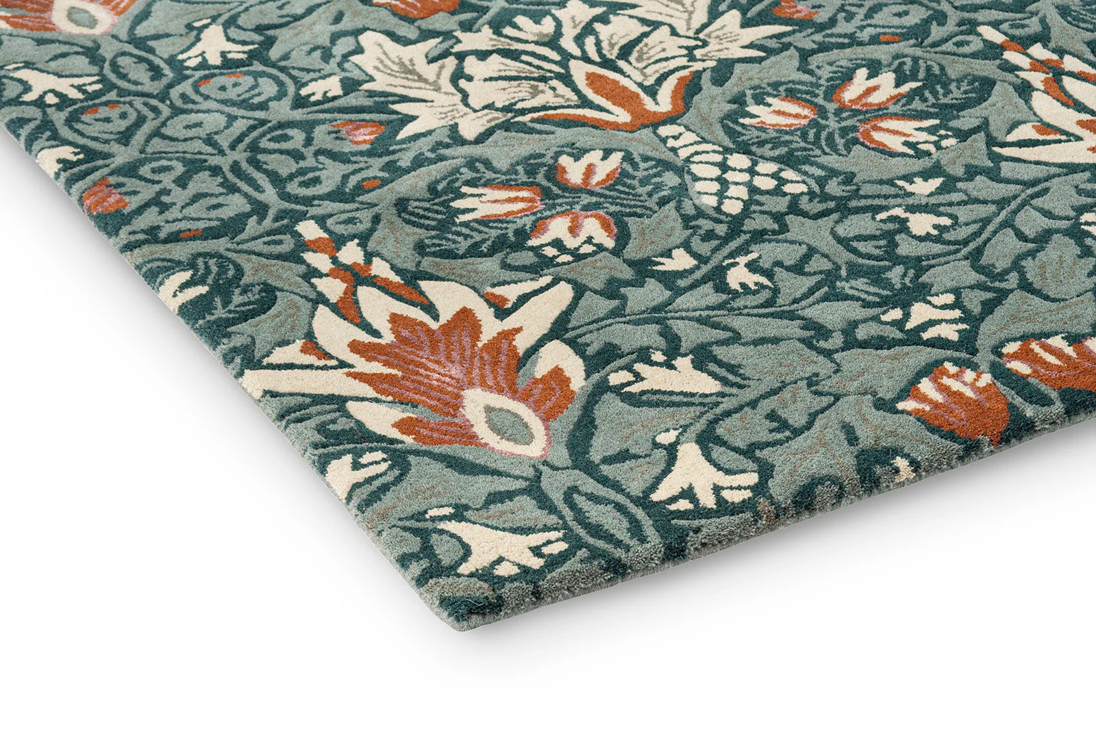 Morris & Co Snakeshead Thistle Russet 127207 - Image 2