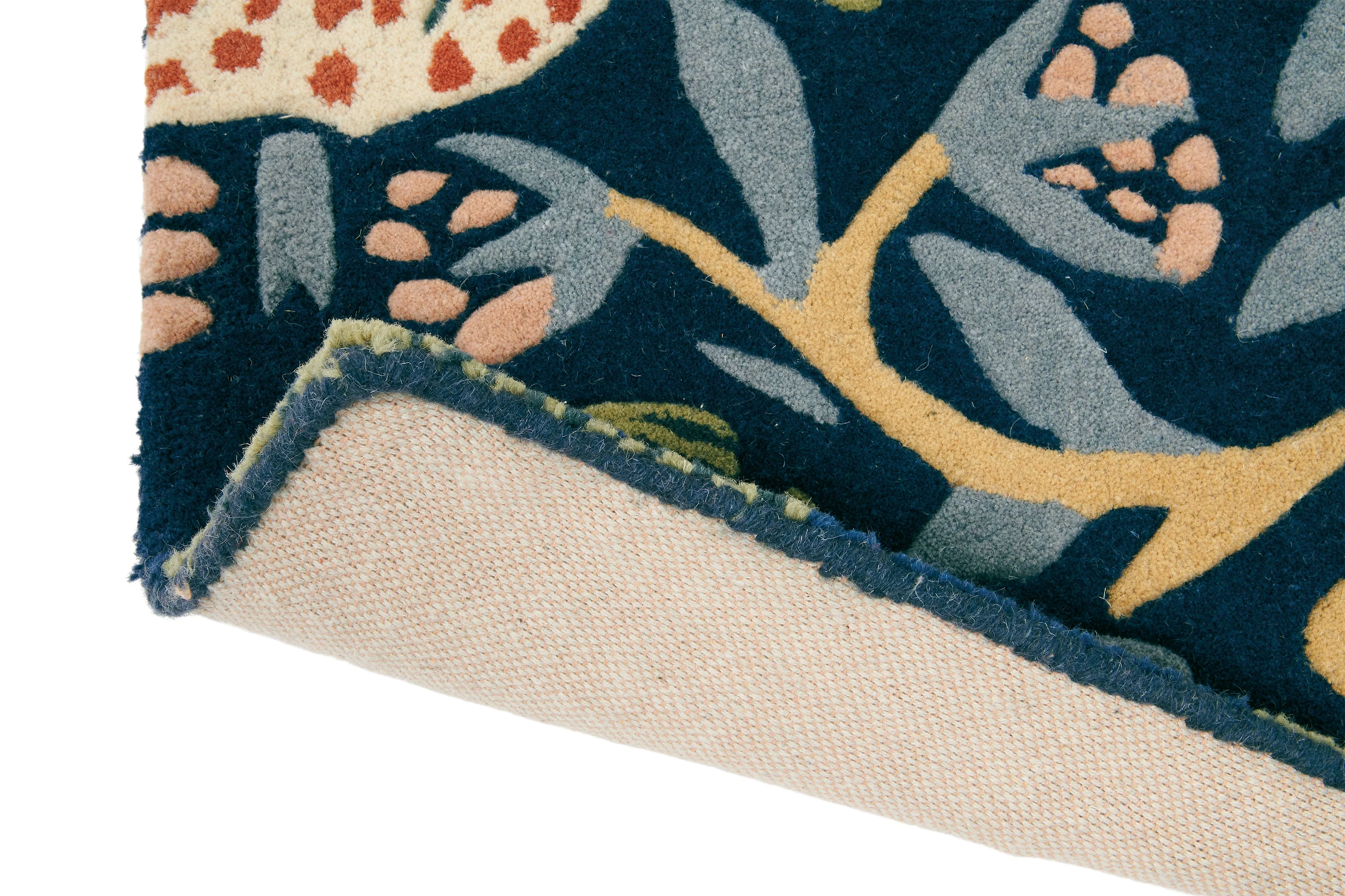 Morris & Co Strawberry Thief Indigo 27708 - Image 3