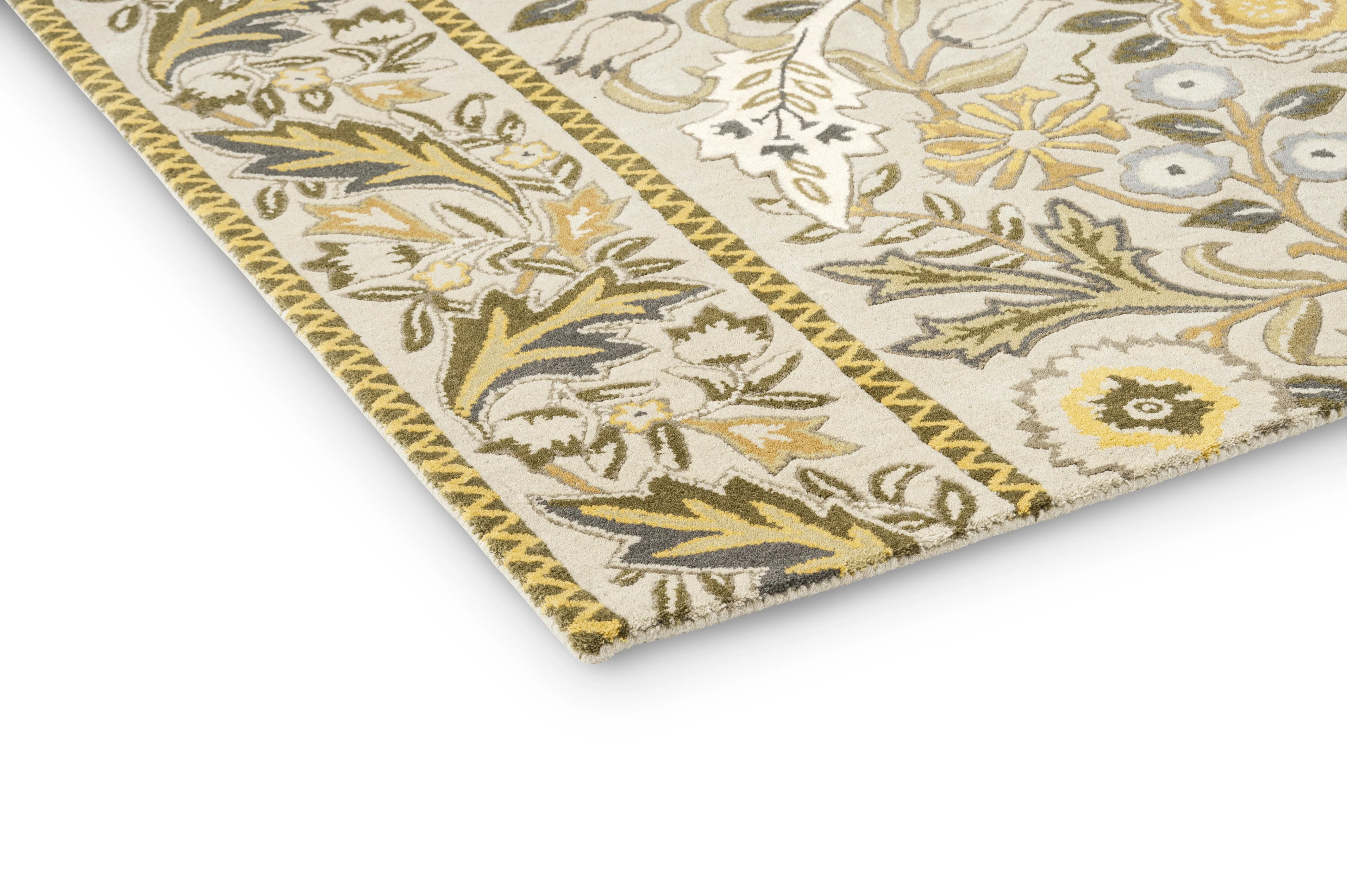 Morris & Co Wilhelmina Linen Mustard 127401 - Image 4