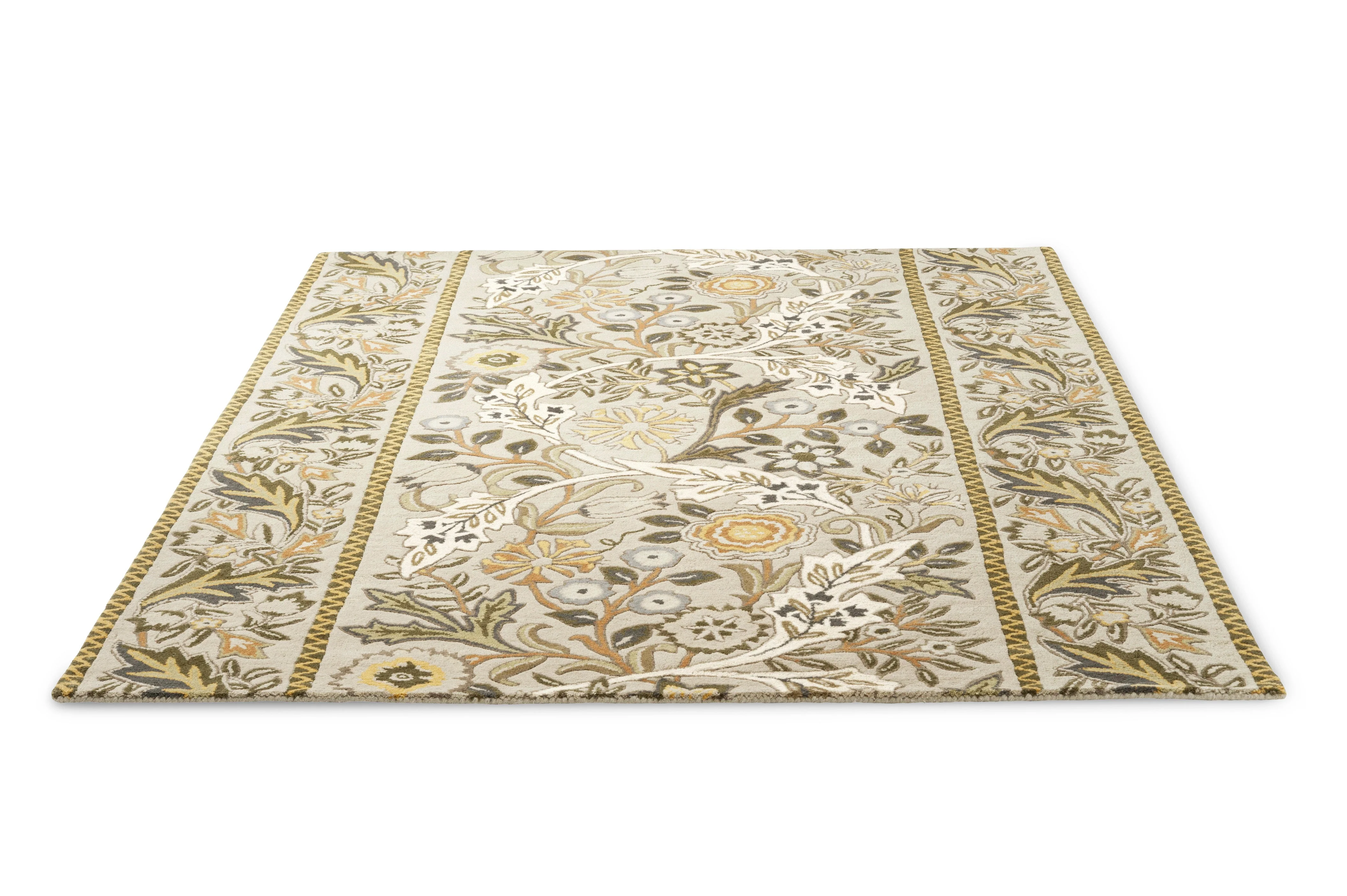 Morris & Co Wilhelmina Linen Mustard 127401 - Image 6