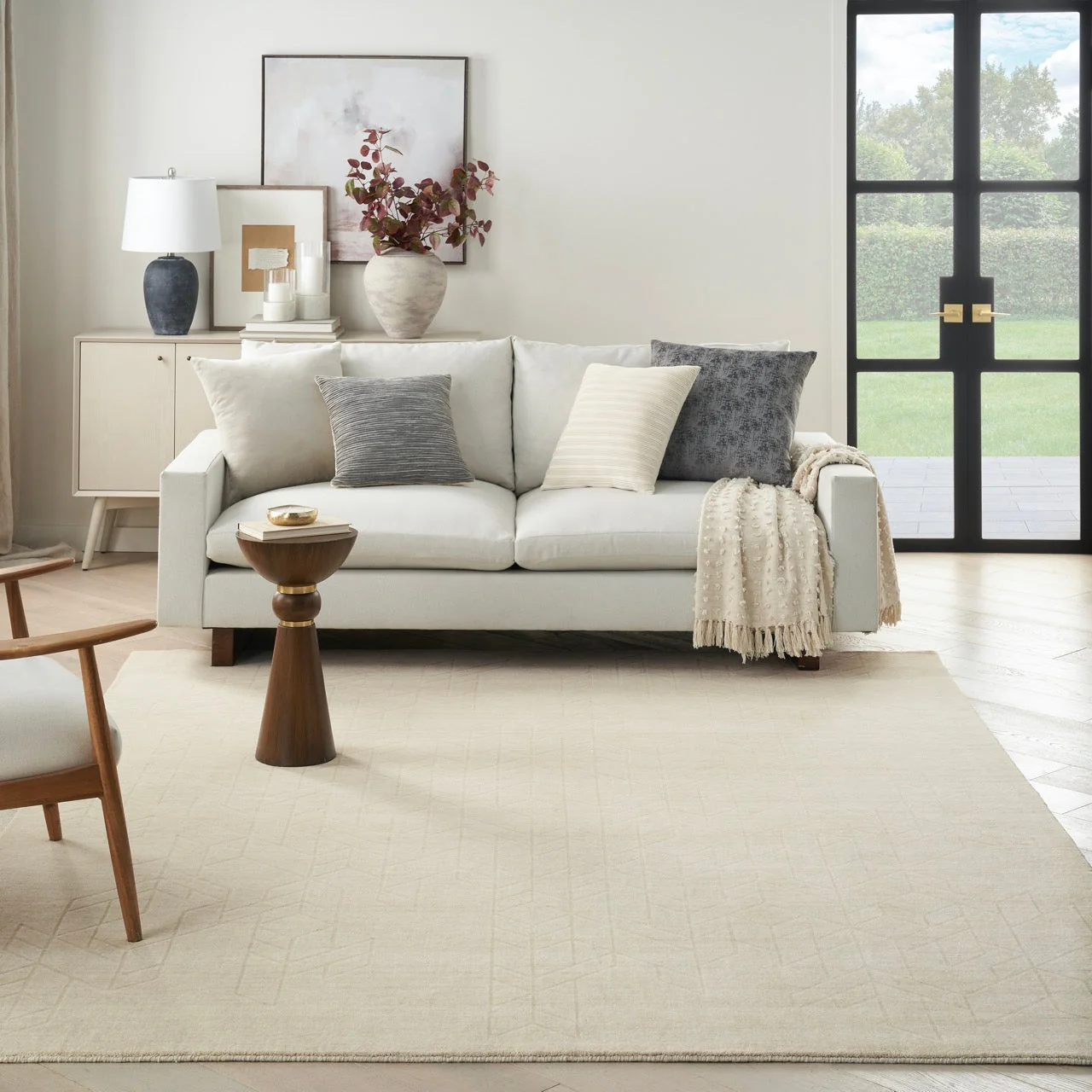 Nourison Alessia Ivory ALE01 - Image 2