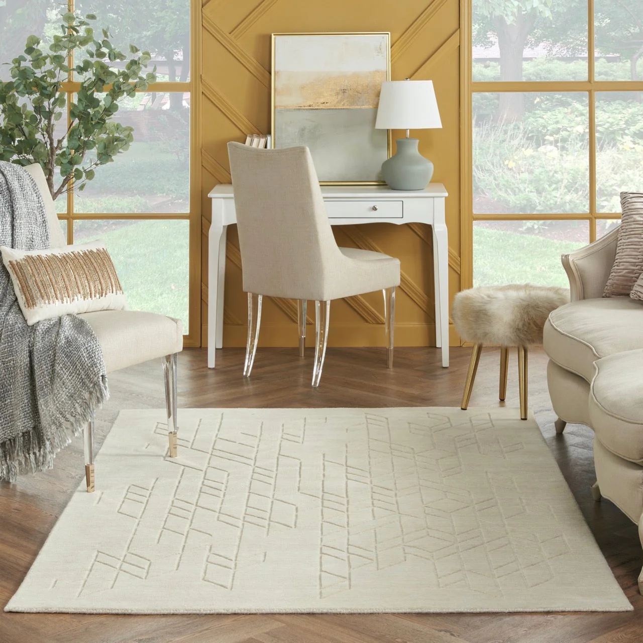Nourison Alessia Ivory ALE01 - Image 3