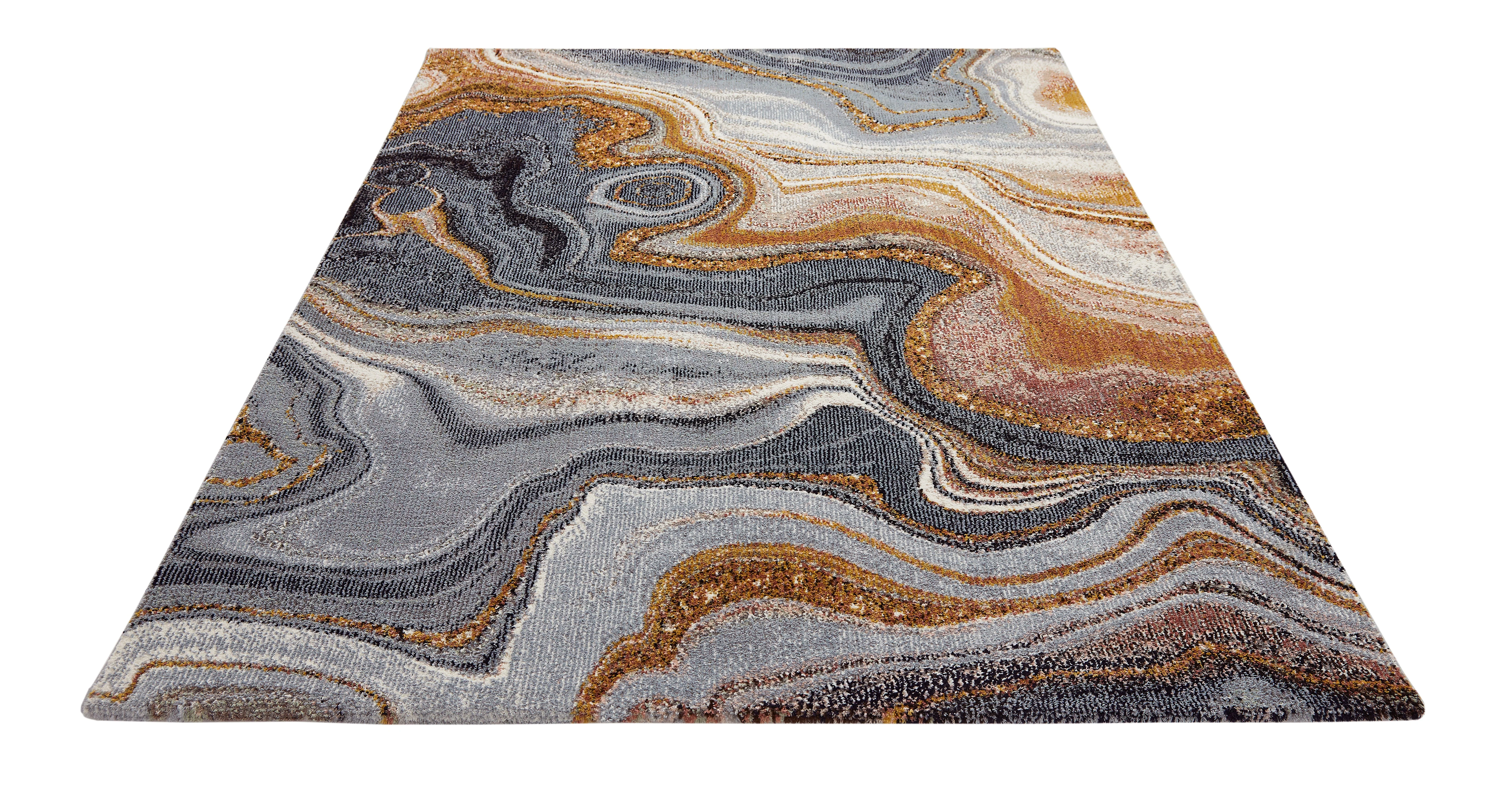 Nourison Amara Blue Bronze AMA107 - Image 3