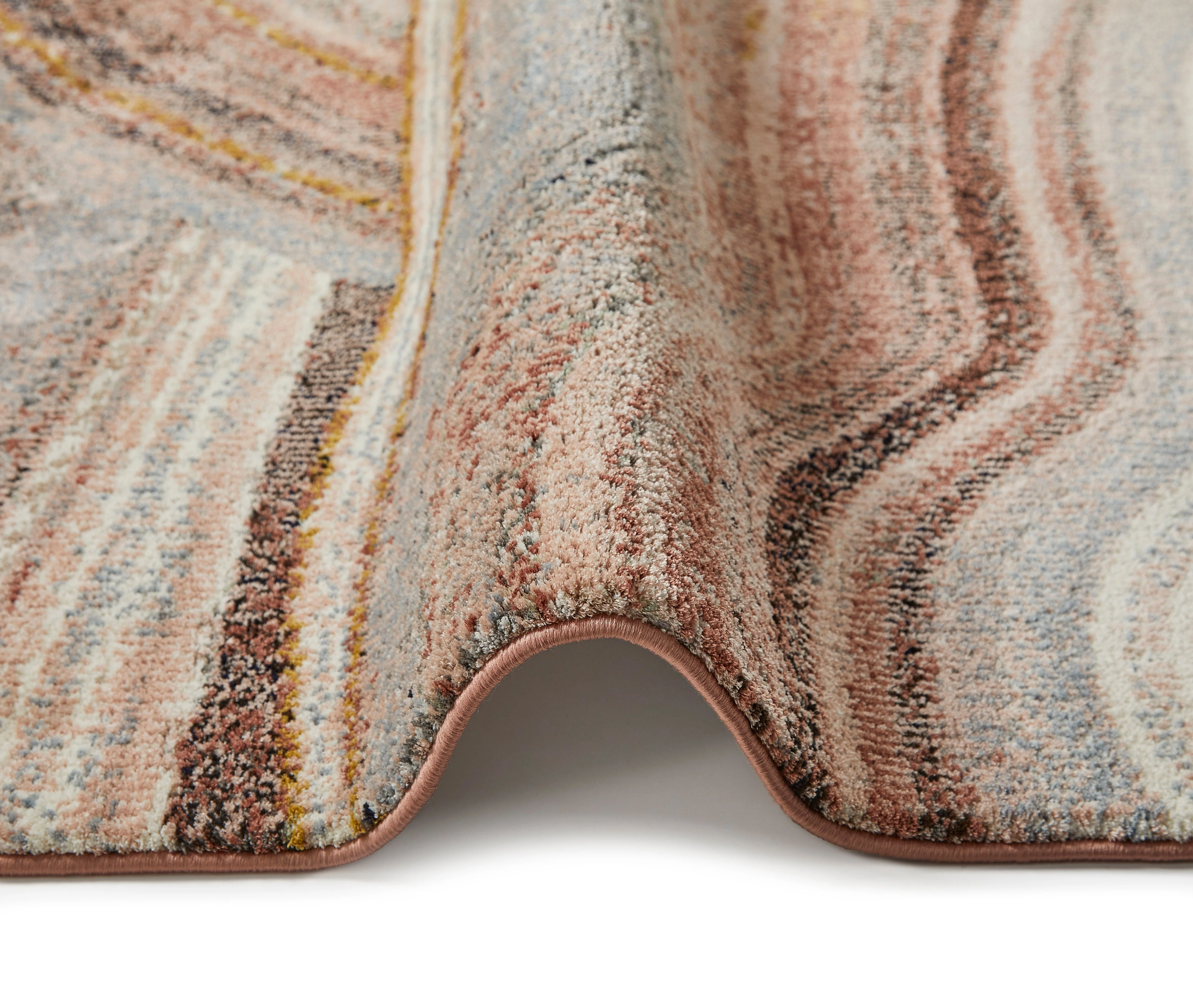 Nourison Amara Blush Grey AMA108 - Image 4