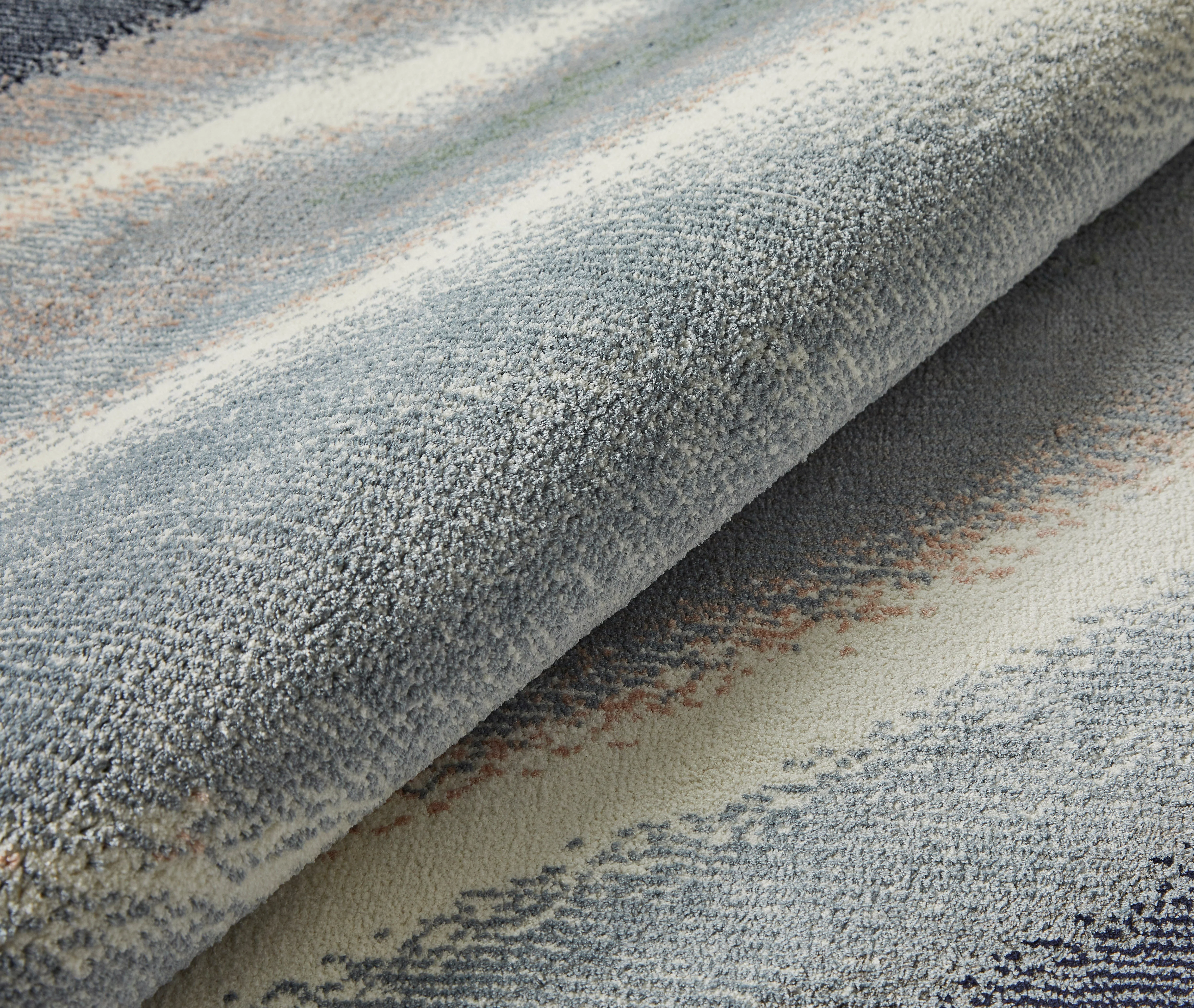 Nourison Amara Ivory Grey Blue AMA106 - Image 5
