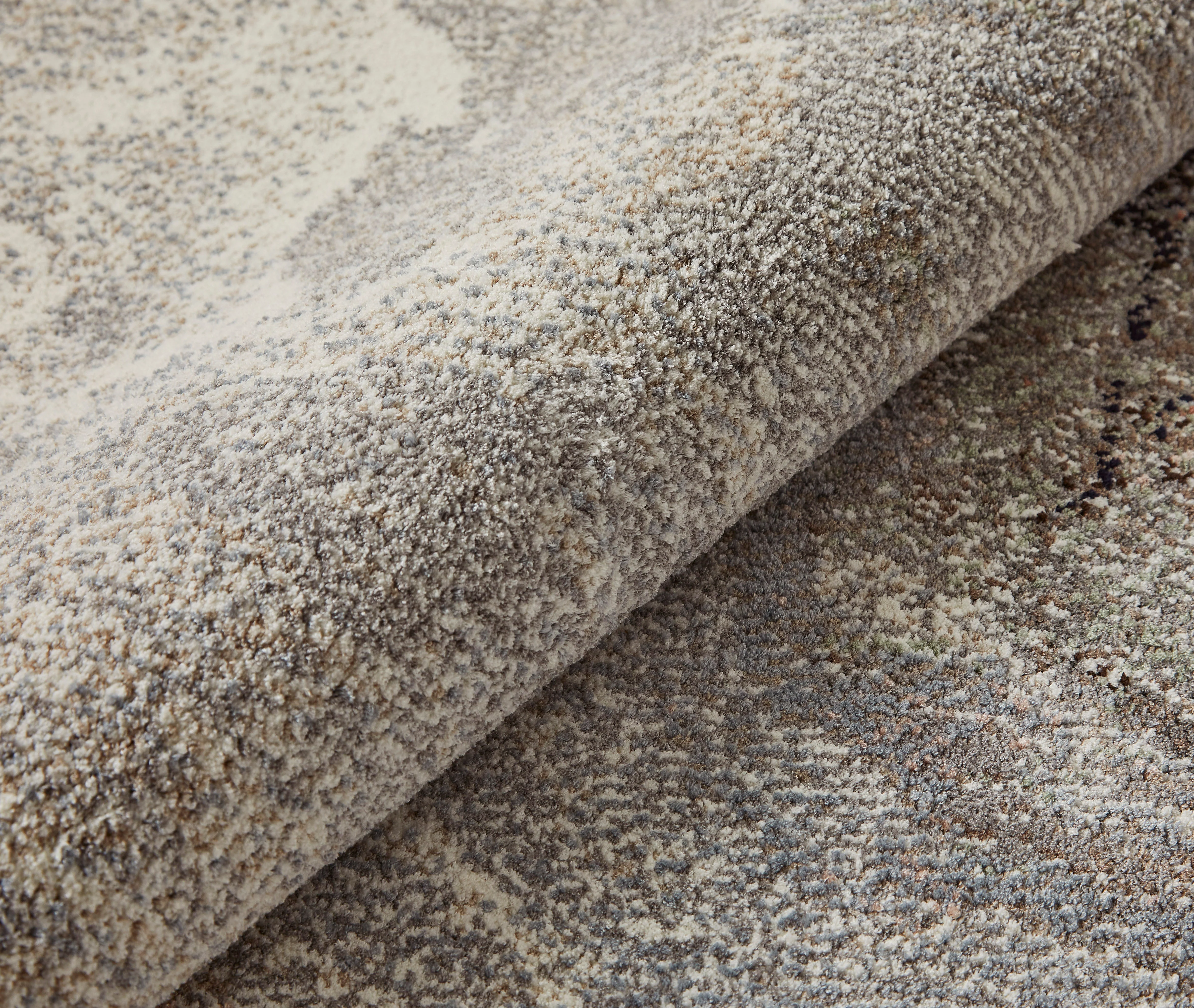 Nourison Amara Ivory Grey Taupe AMA01 - Image 5