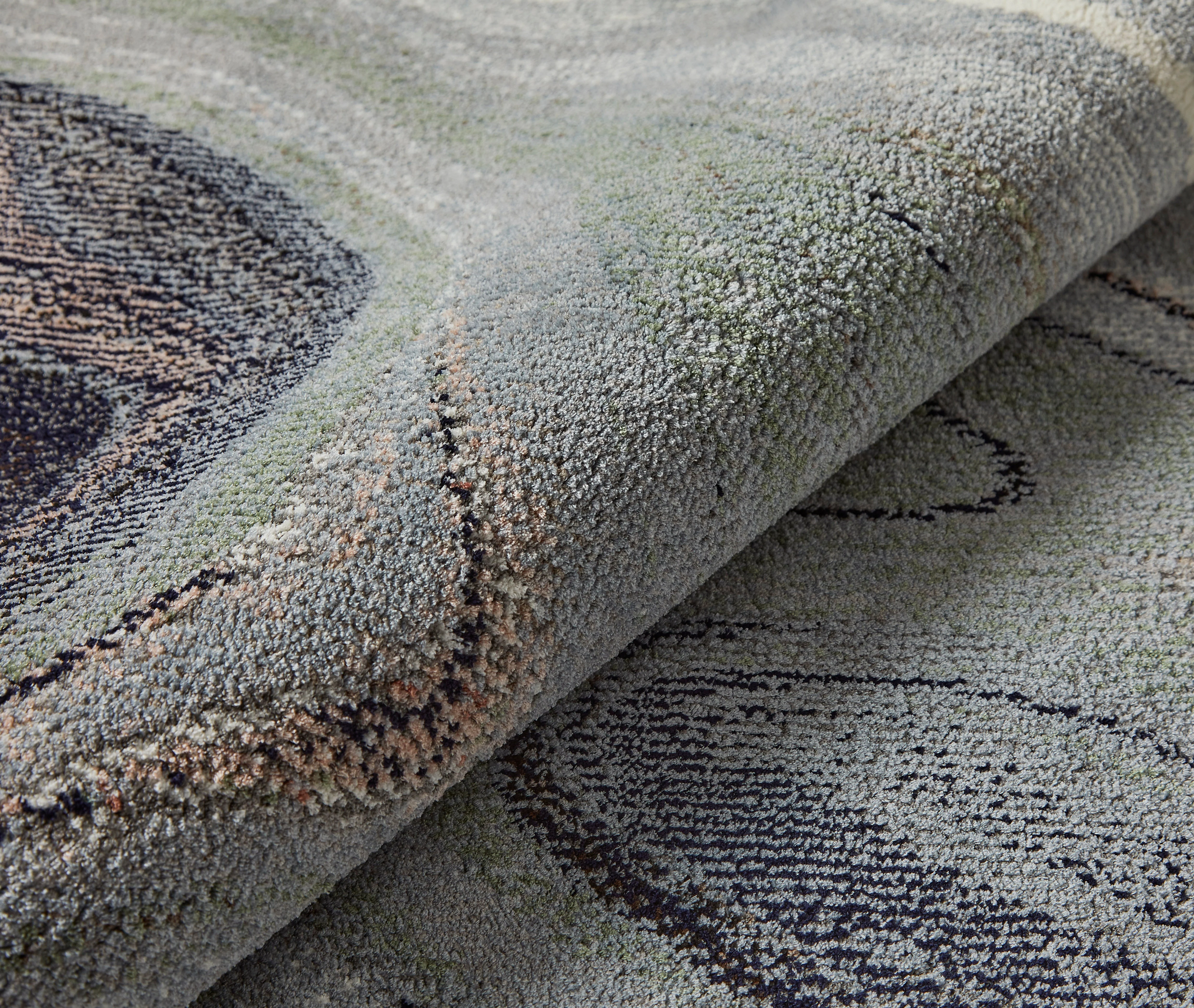 Nourison Amara Sage Grey AMA104 - Image 5
