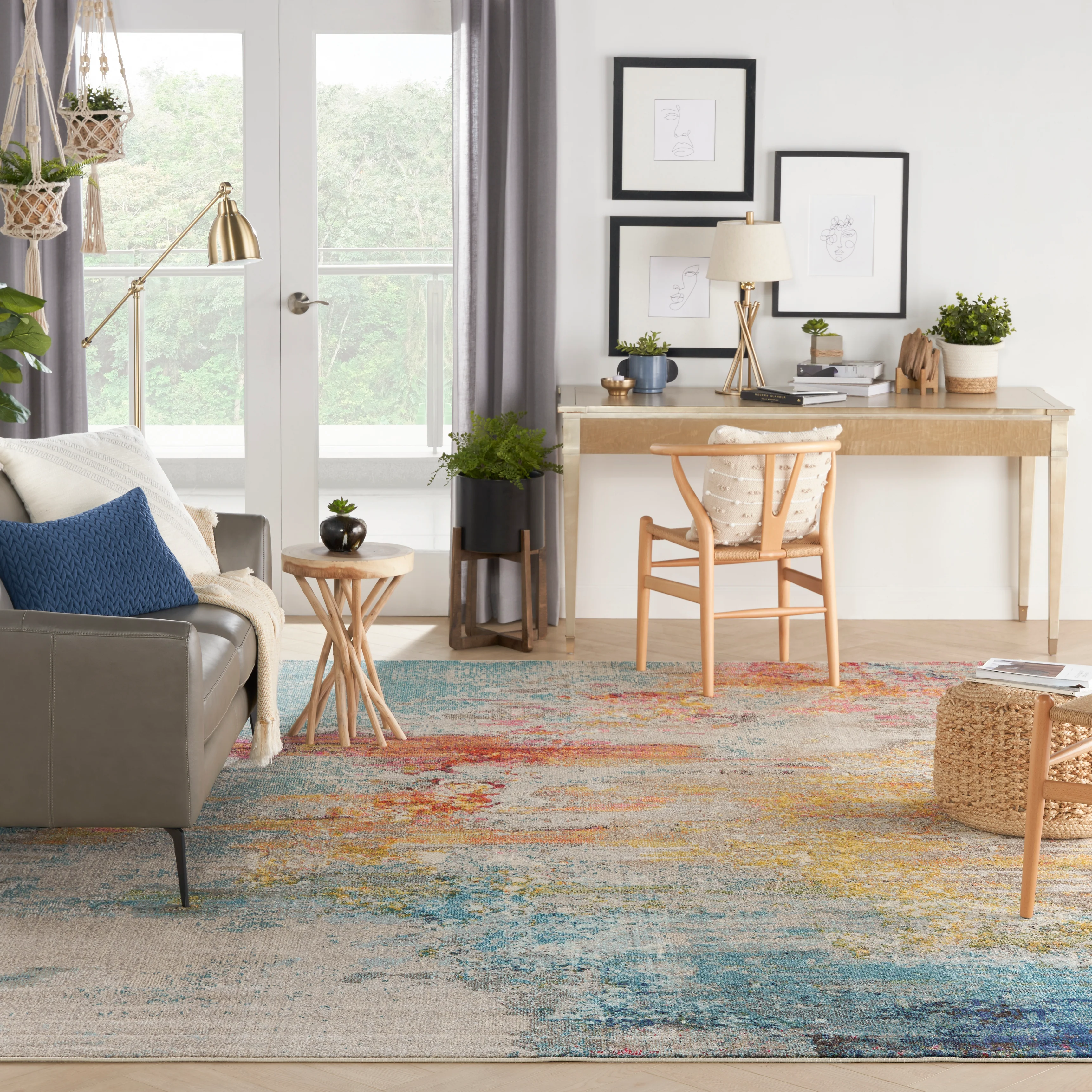 Nourison Celestial Sealife CES02 - Image 4