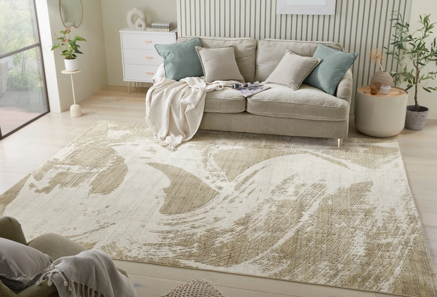 Nourison Dune Ivory Mink DU155 - Image 2