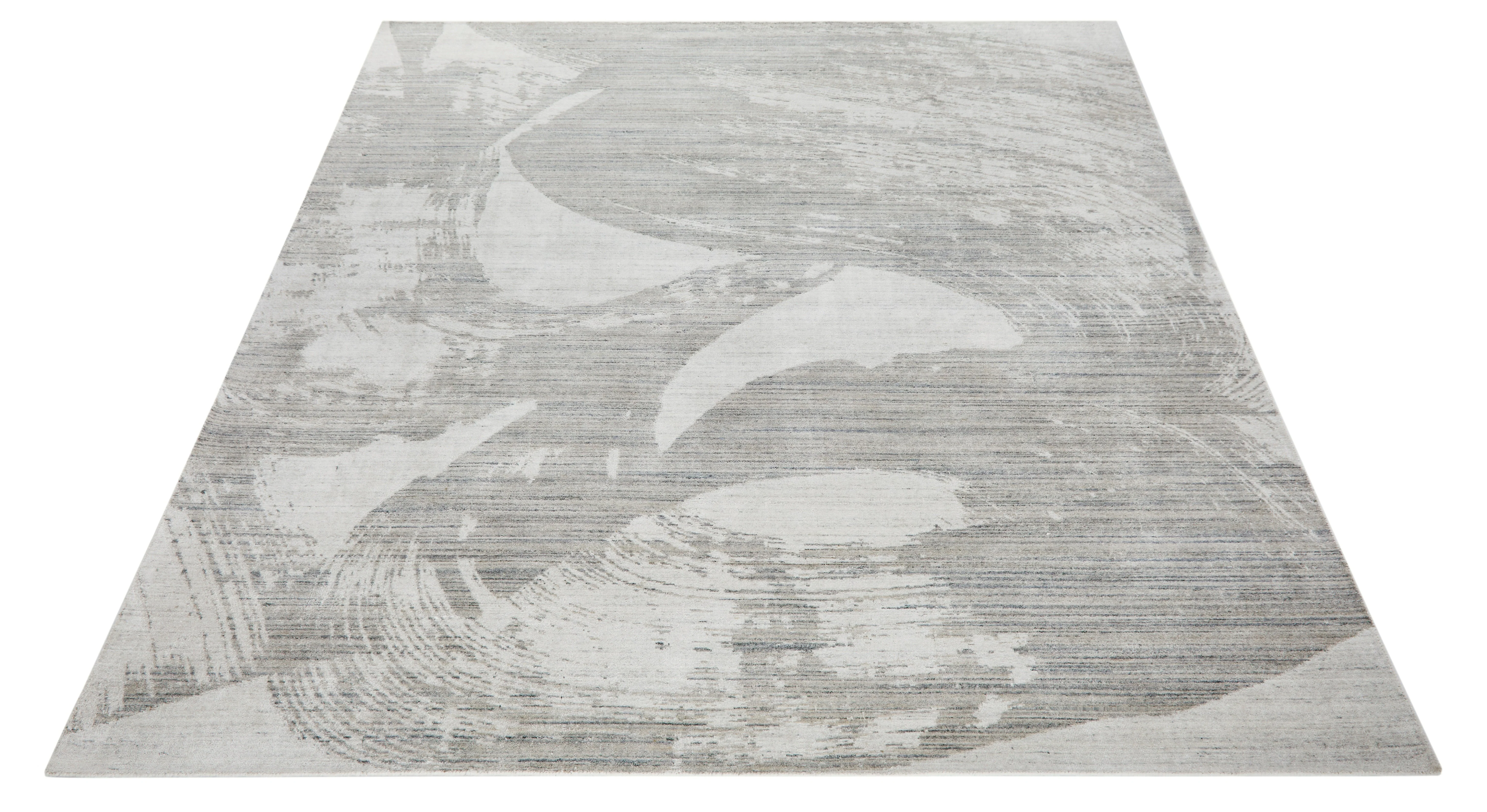 Nourison Dune White Grey DU155 - Image 3