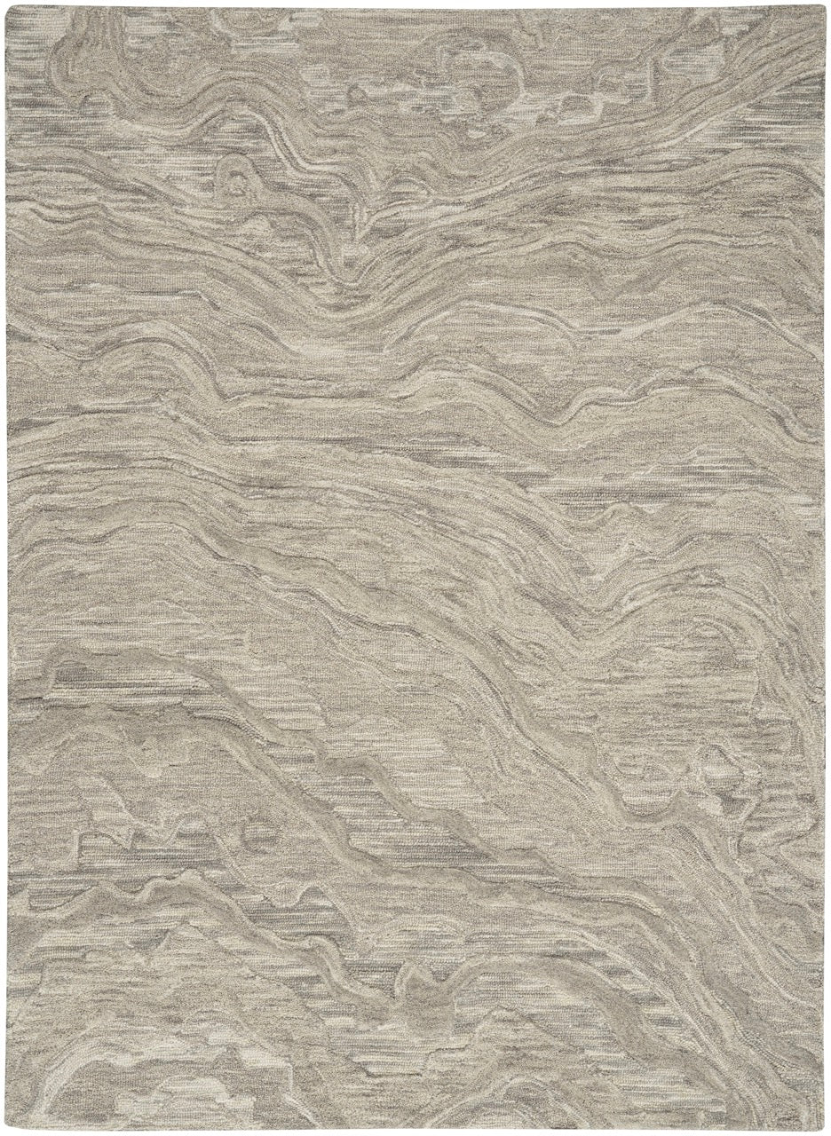 Nourison Graceful Grey GRU01 - Image 9
