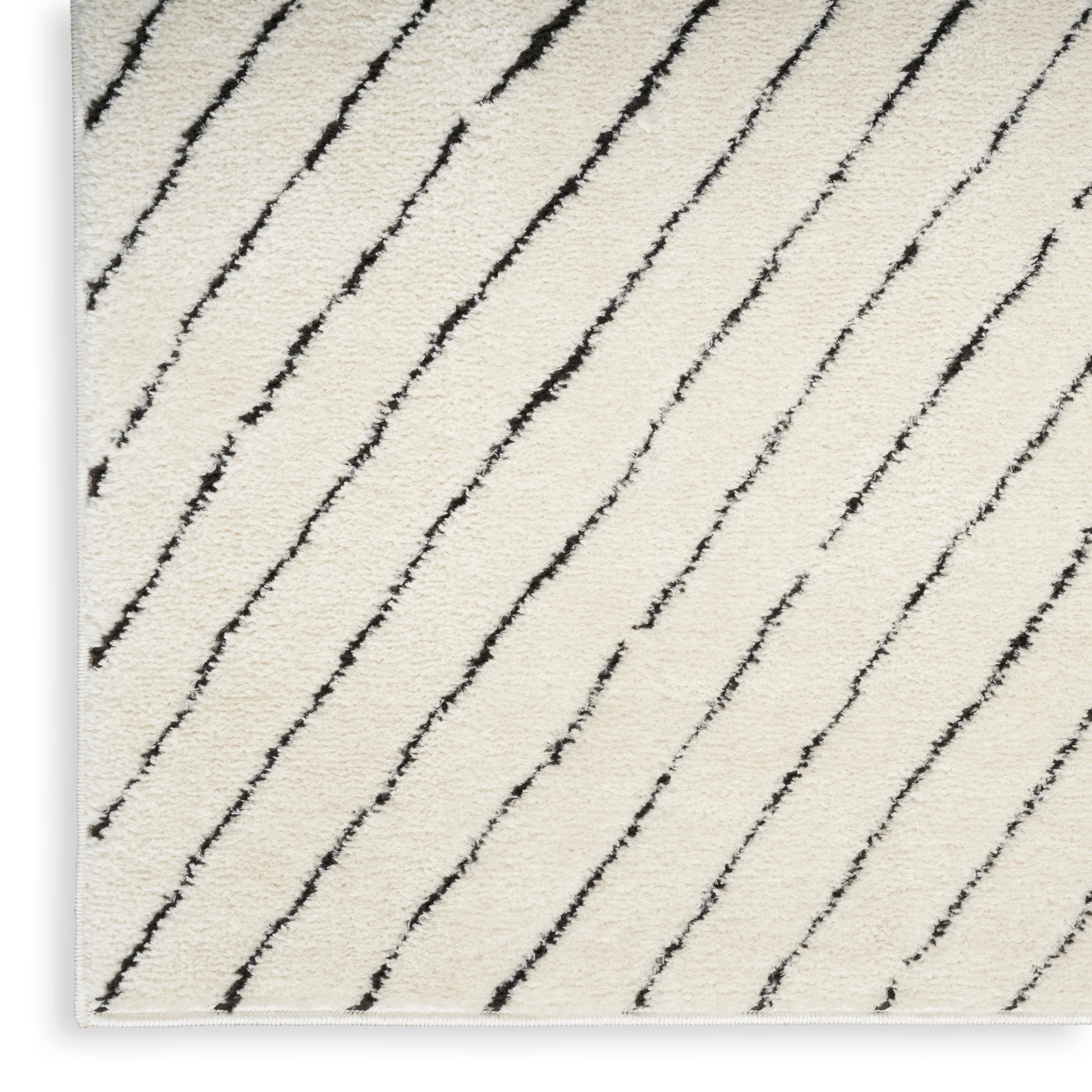 Nourison Modern Comfort Ivory Black MNC01 - Image 5
