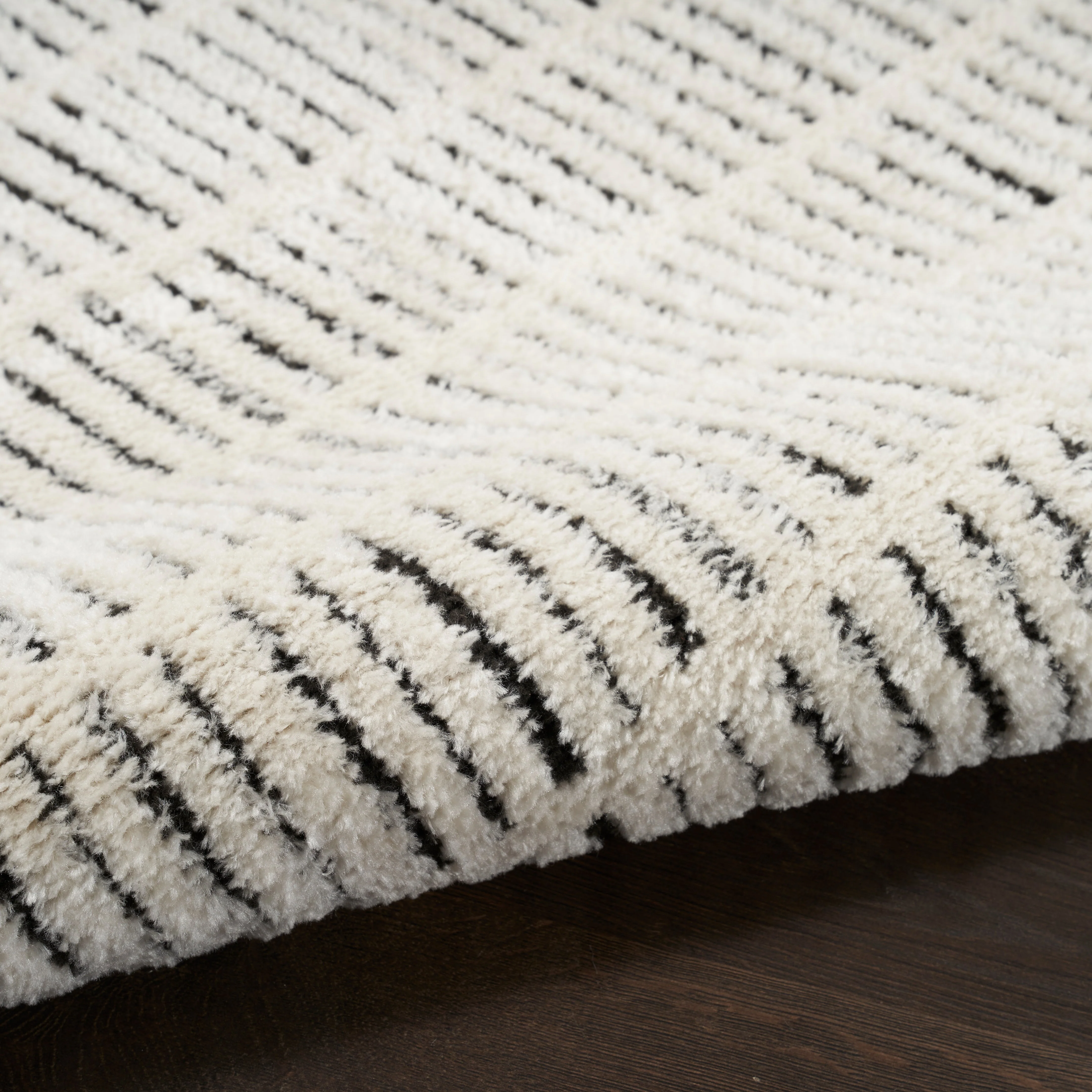 Nourison Modern Comfort Ivory Black MNC03 - Image 8