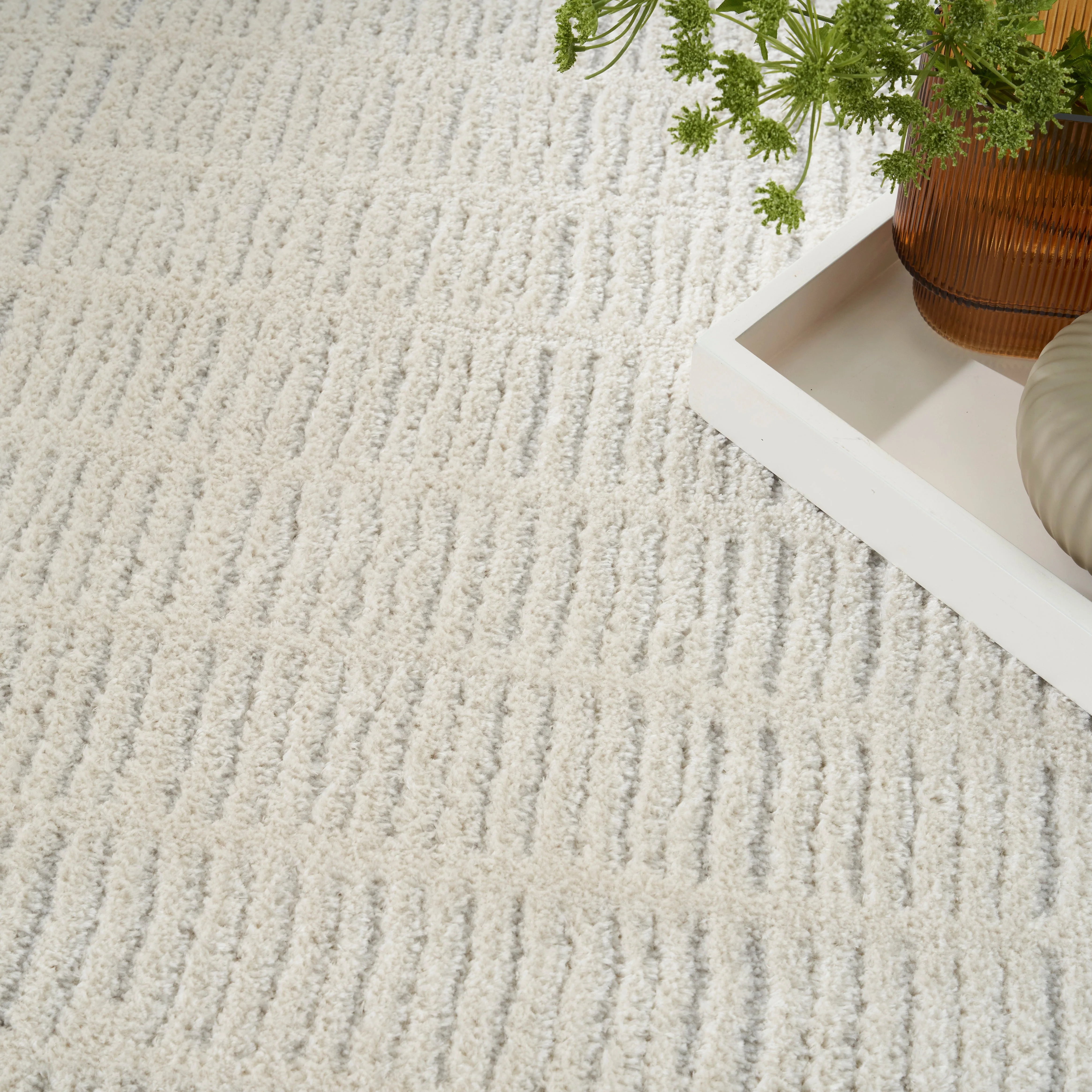 Nourison Modern Comfort Ivory Grey MNC03 - Image 4