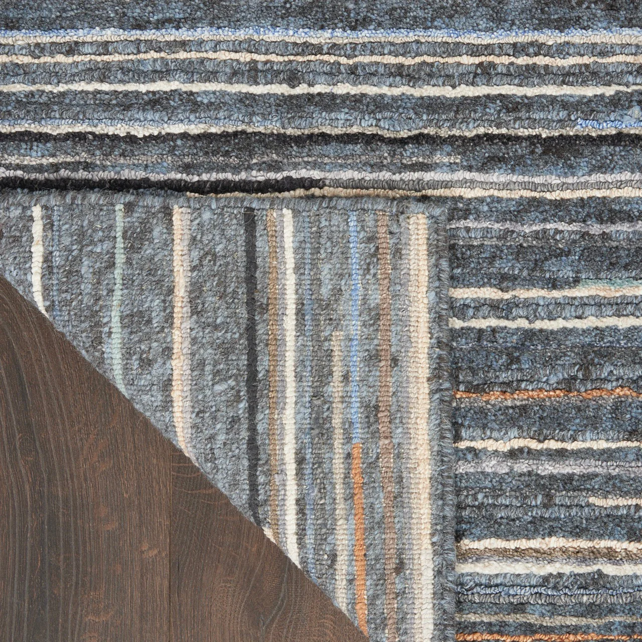 Nourison Plateau Blue PAE01 - Image 6