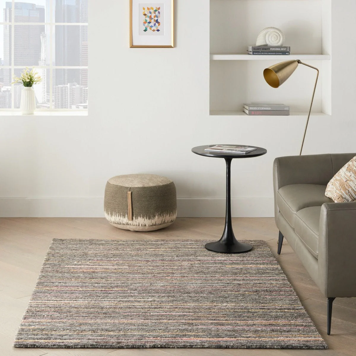 Nourison Plateau Grey Flame PAE01 - Image 3