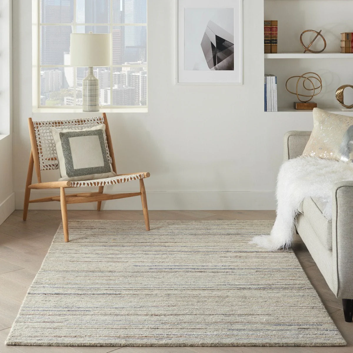 Nourison Plateau Ivory PAE01 - Image 3