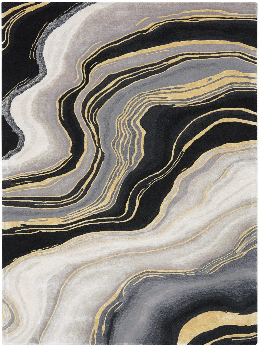 Nourison Prismatic Charcoal Grey PRS31 - Image 9