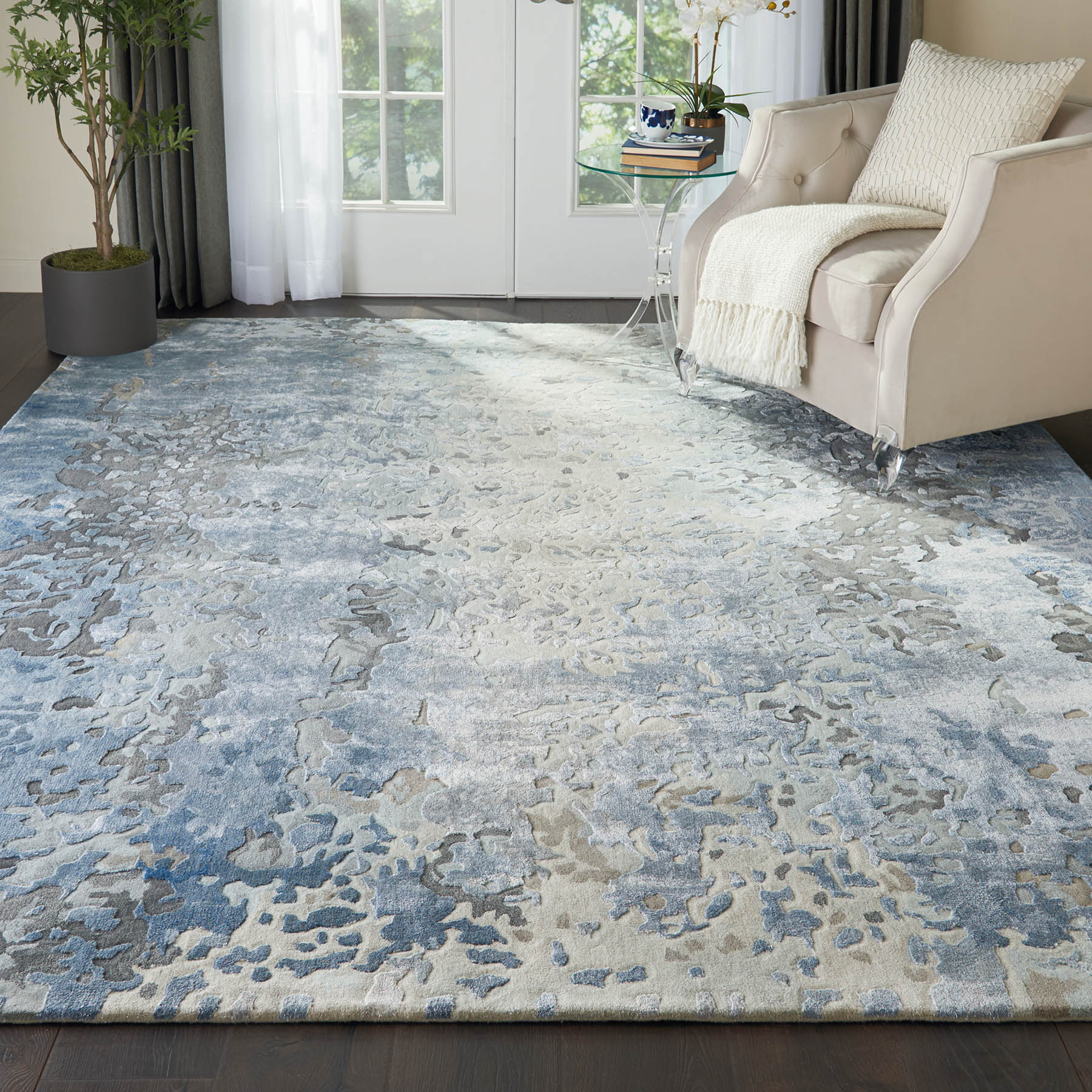 Nourison Prismatic Denim PRS17 - Image 2