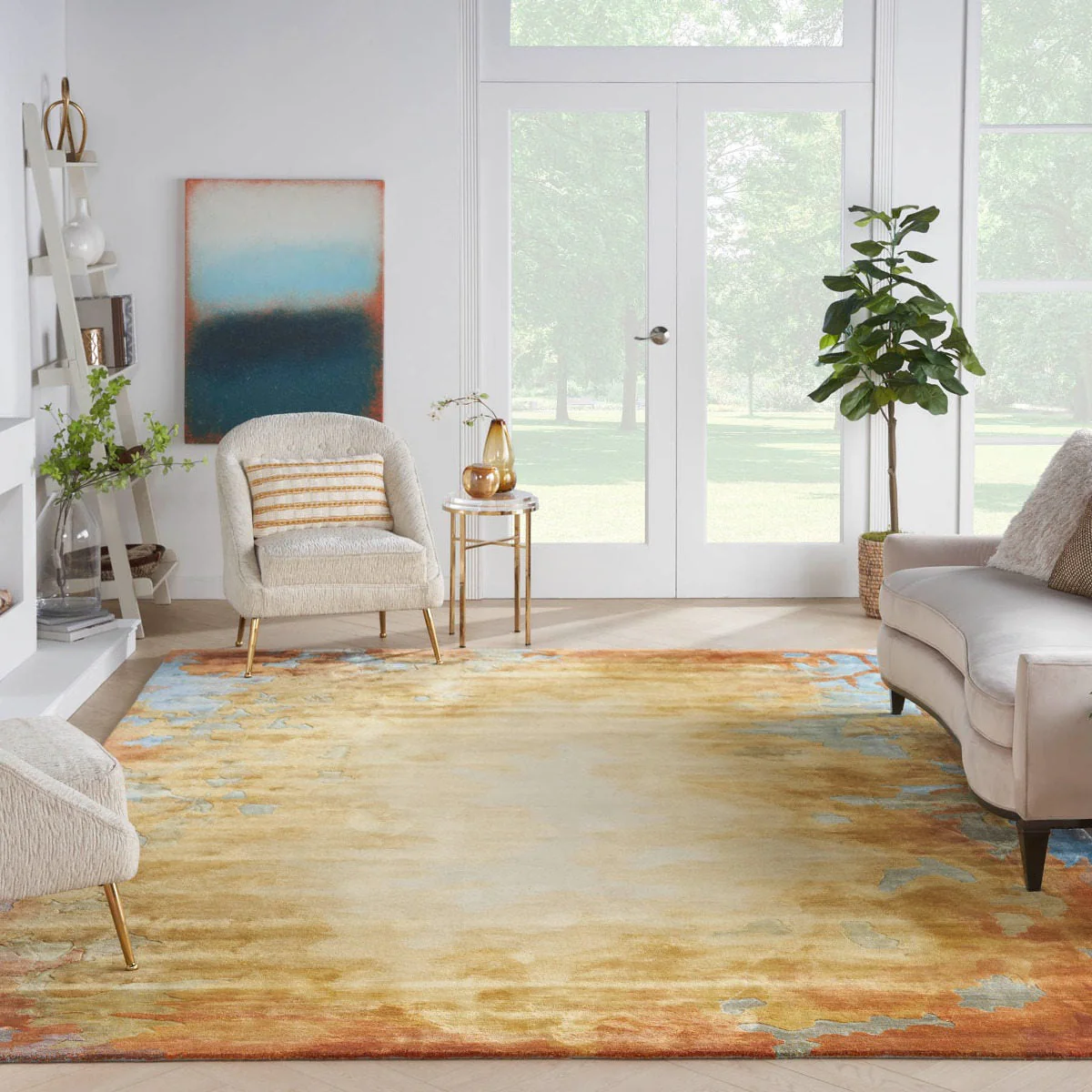 Nourison Prismatic Gold Multicolour PRS29 - Image 3