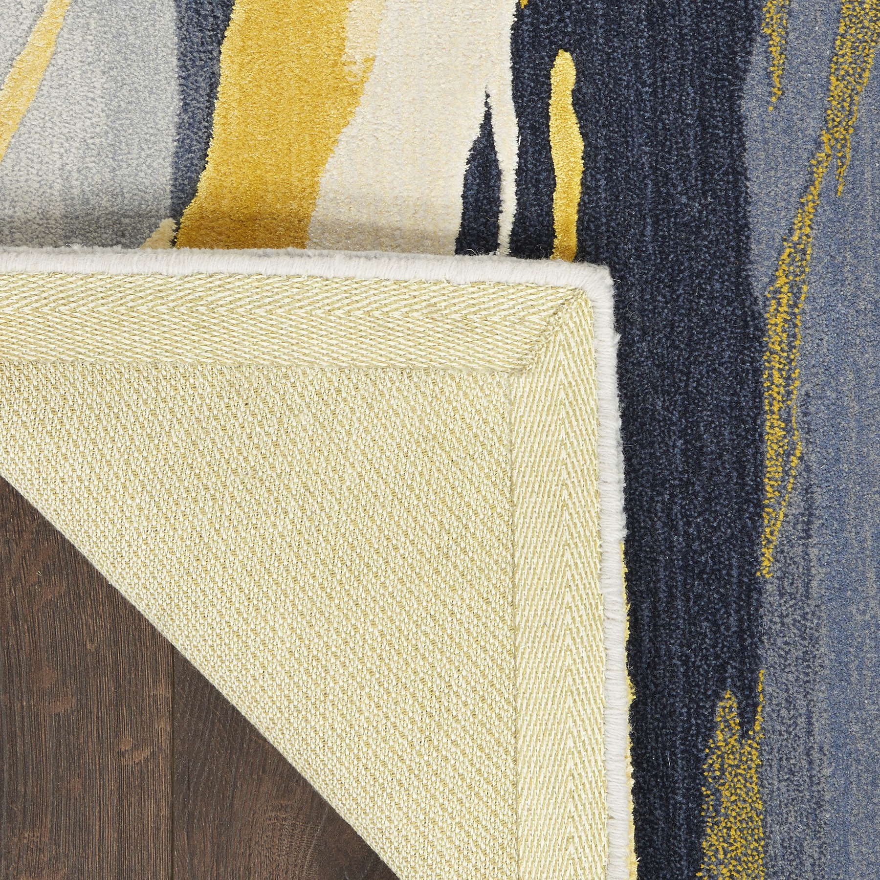 Nourison Prismatic Grey Gold PRS24 - Image 4
