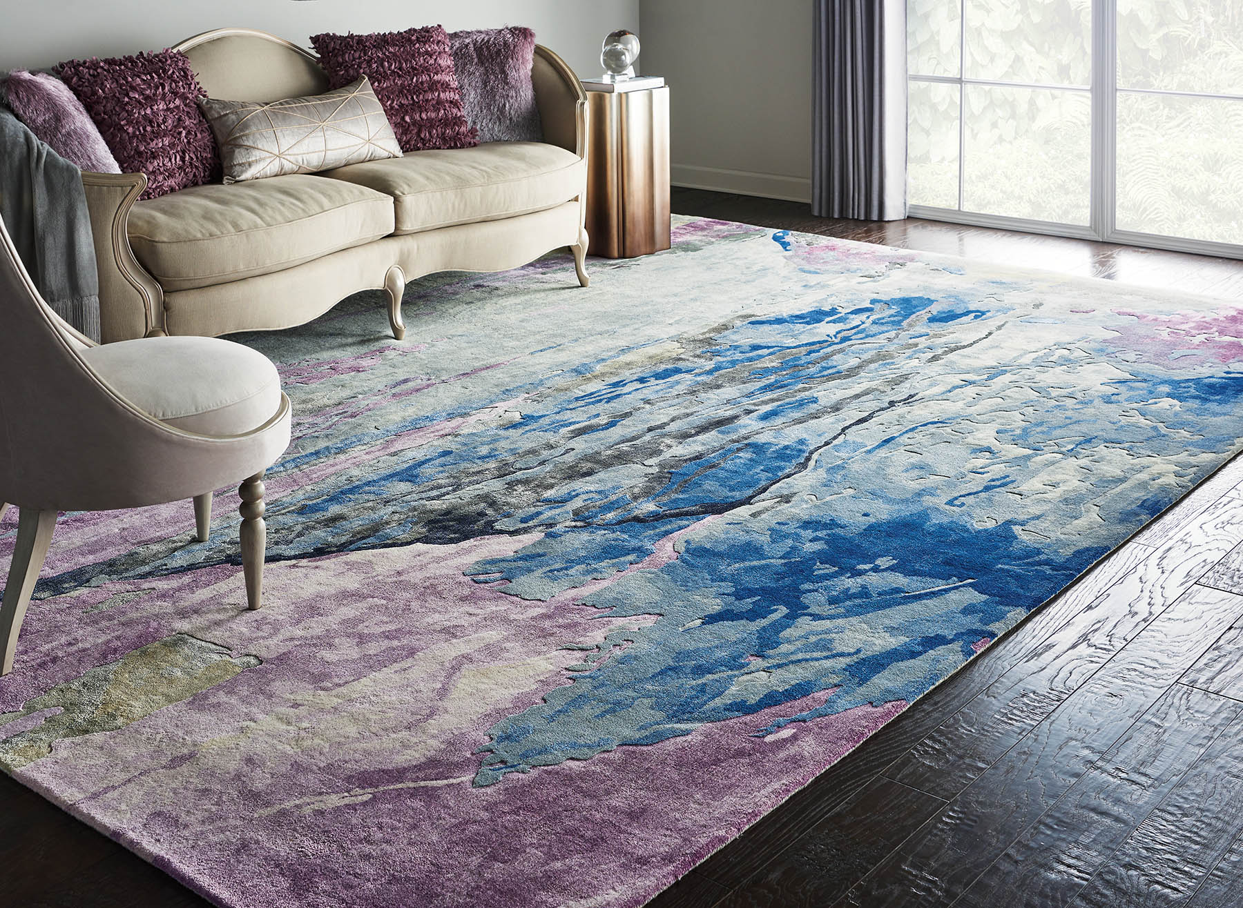 Nourison Prismatic Grey Multicolor PRS11 - Image 2