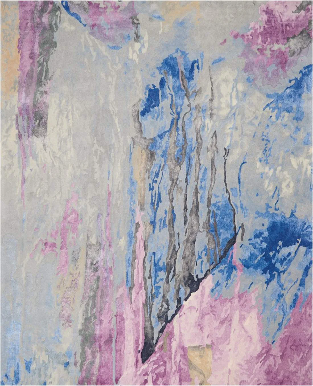 Nourison Prismatic Grey Multicolor PRS11 - Image 8