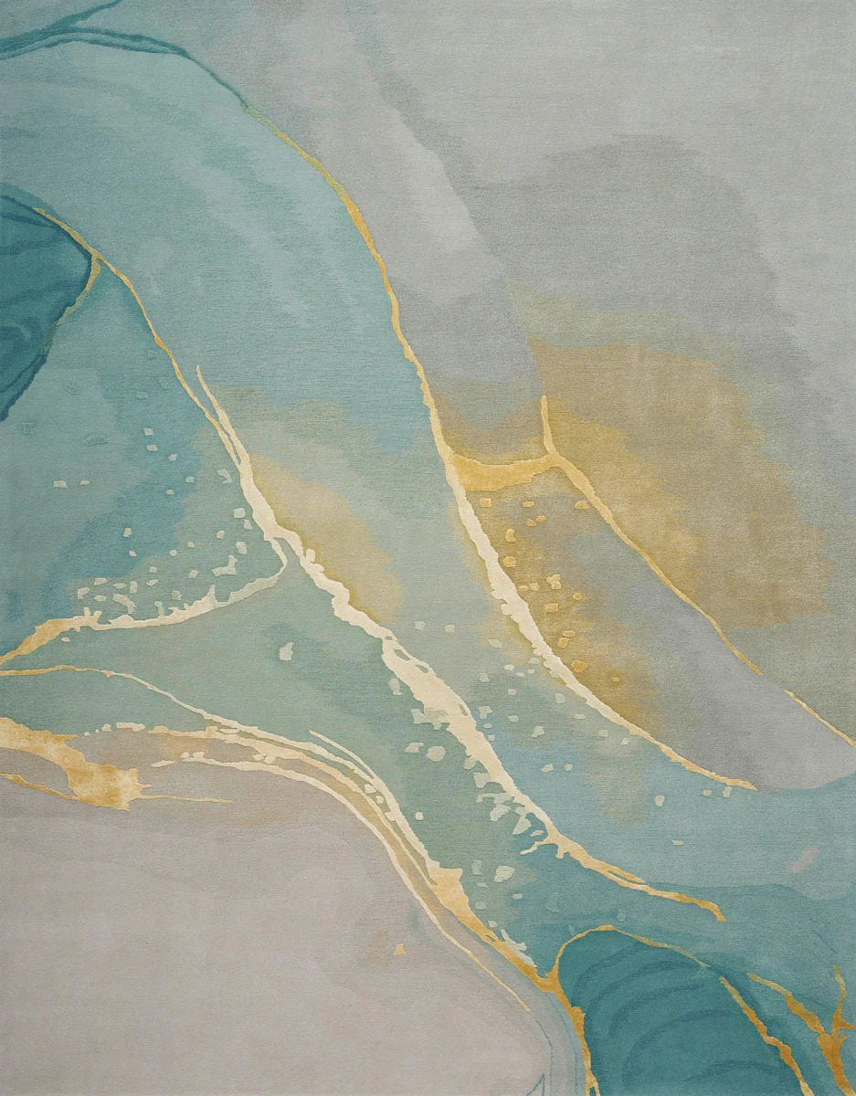 Nourison Prismatic Grey Seafoam PRS27 - Image 8